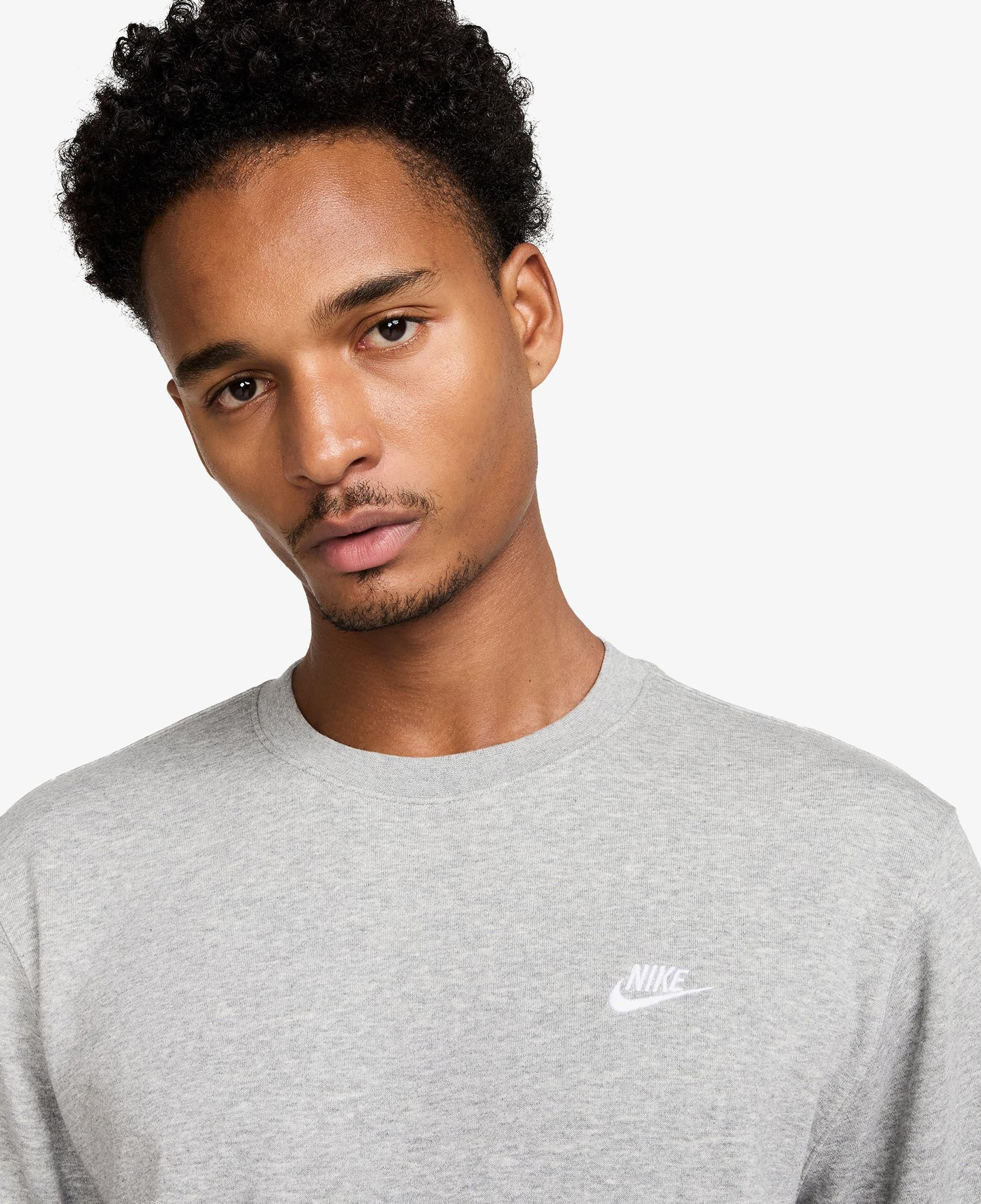 Nike Club Crew Erkek Gri Sweatshirt