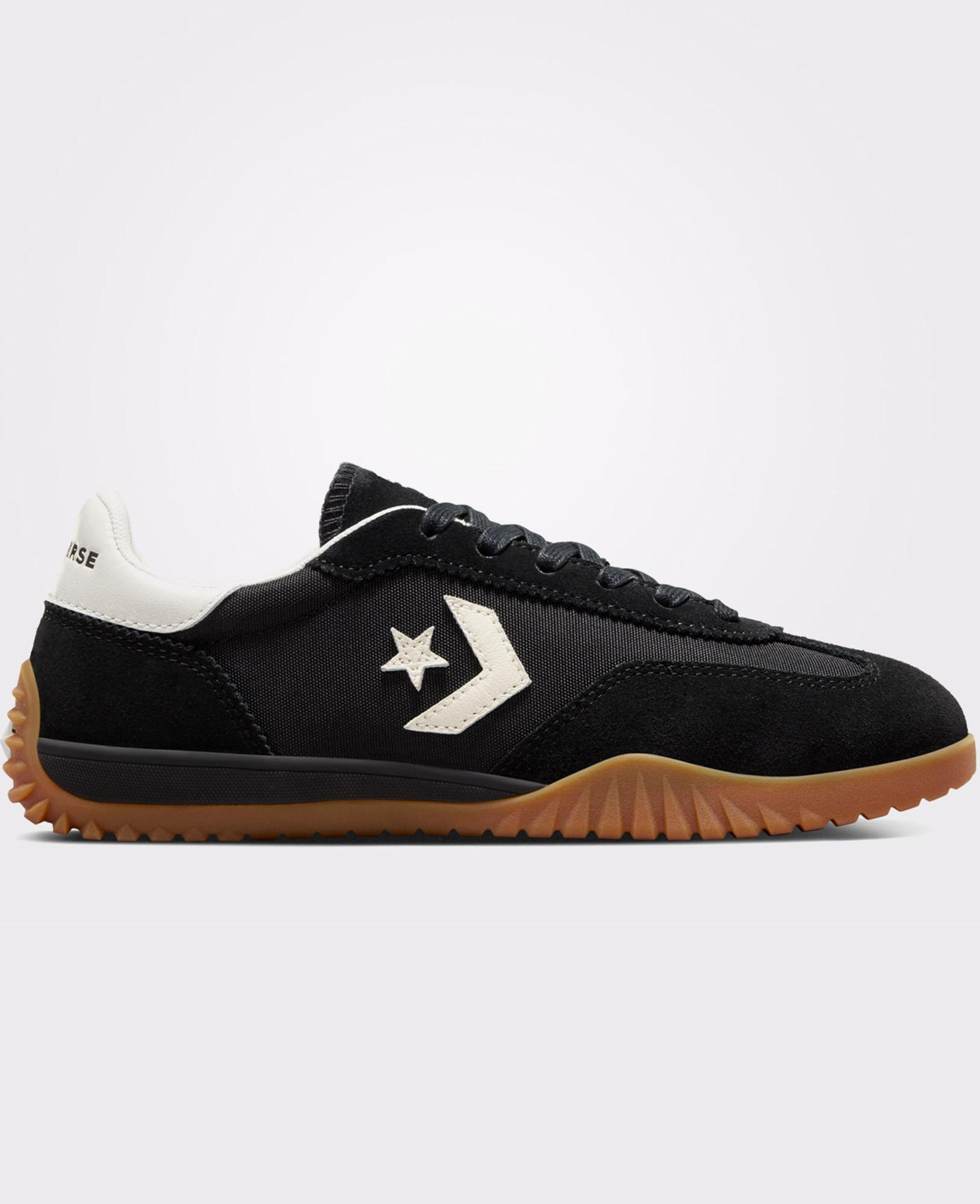 Converse Run Star Trainer Unisex Siyah Süet Sneaker