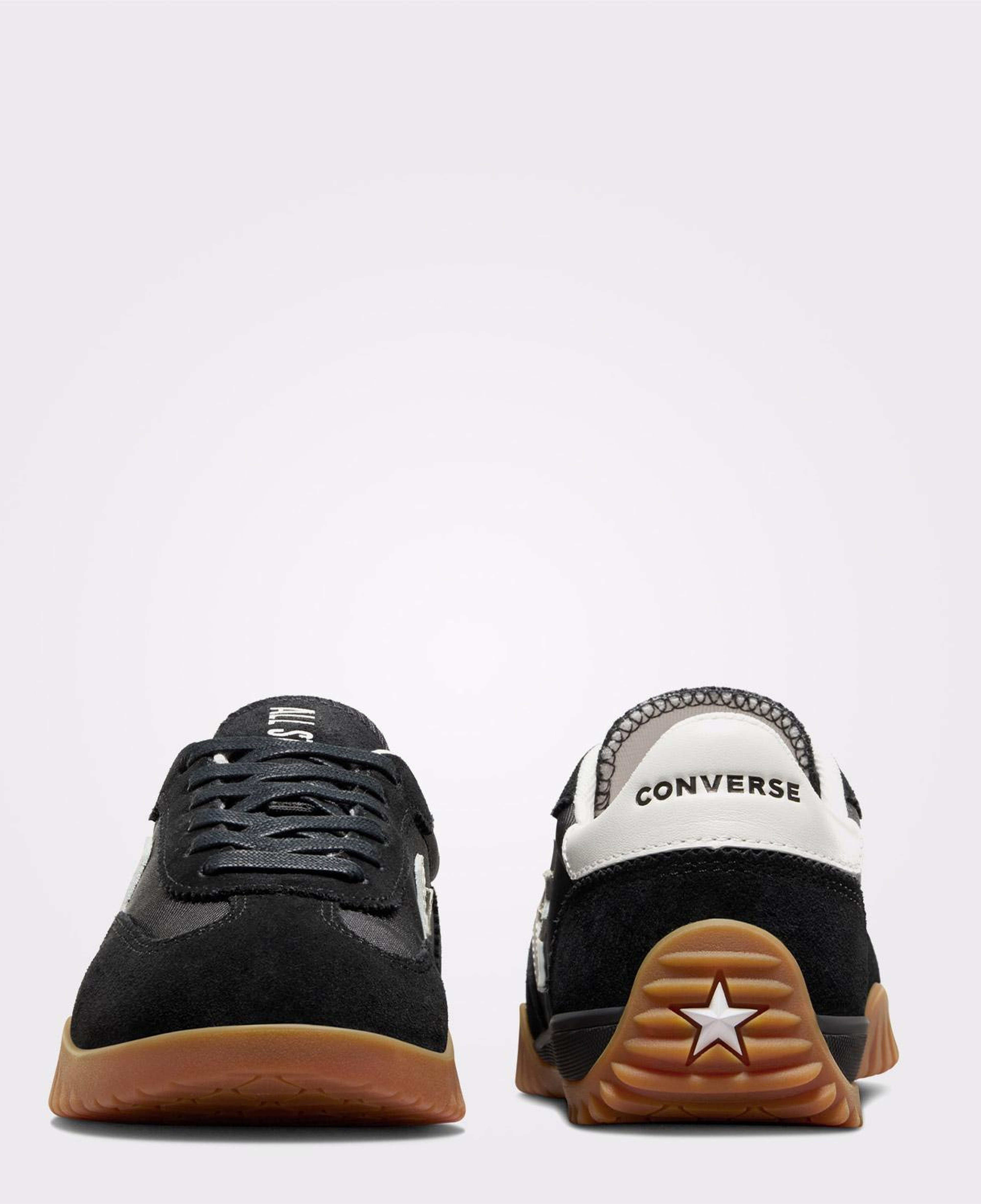 Converse Run Star Trainer Unisex Siyah Süet Sneaker