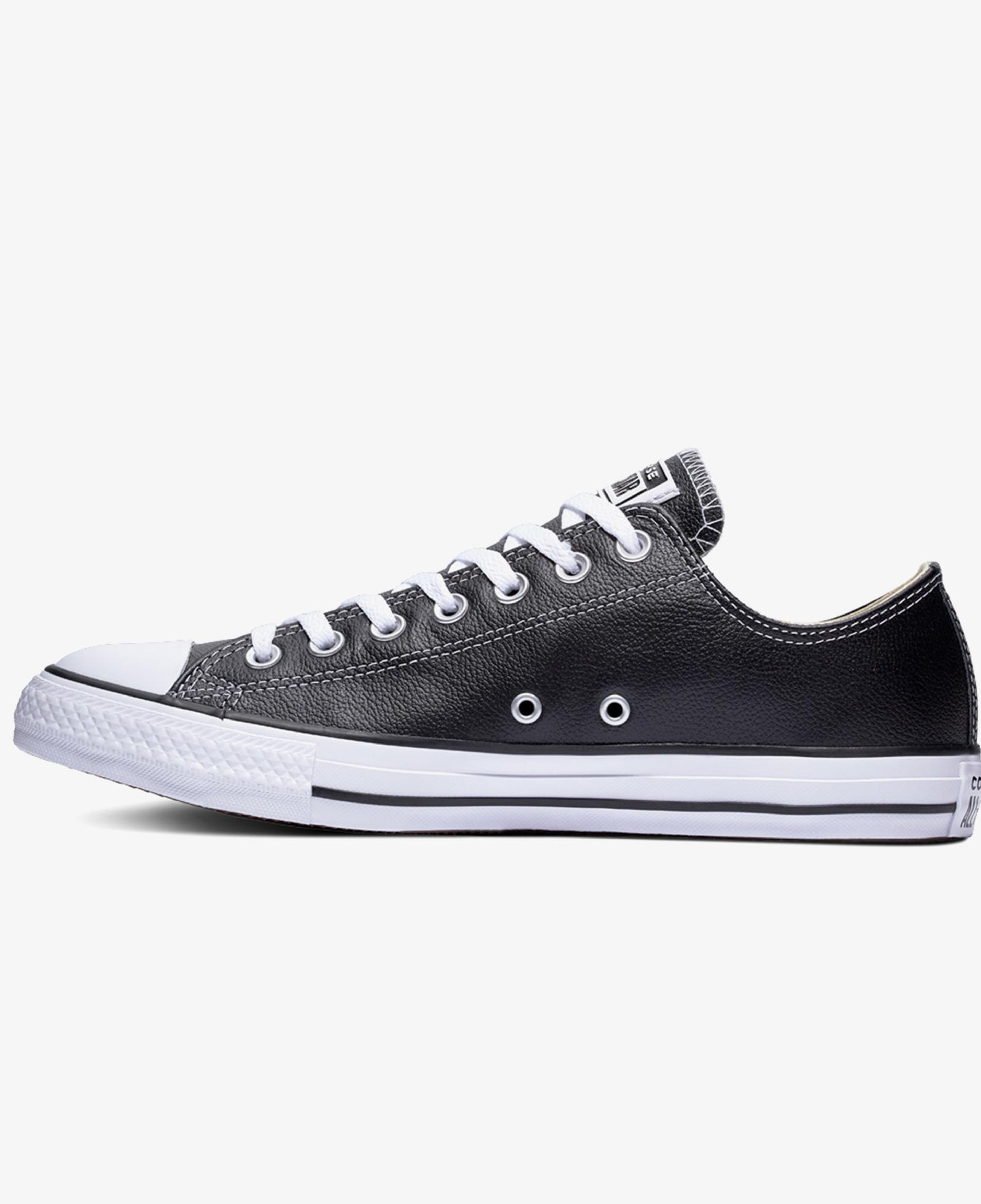 Converse Chuck Taylor All Star Unisex Siyah Deri Sneaker