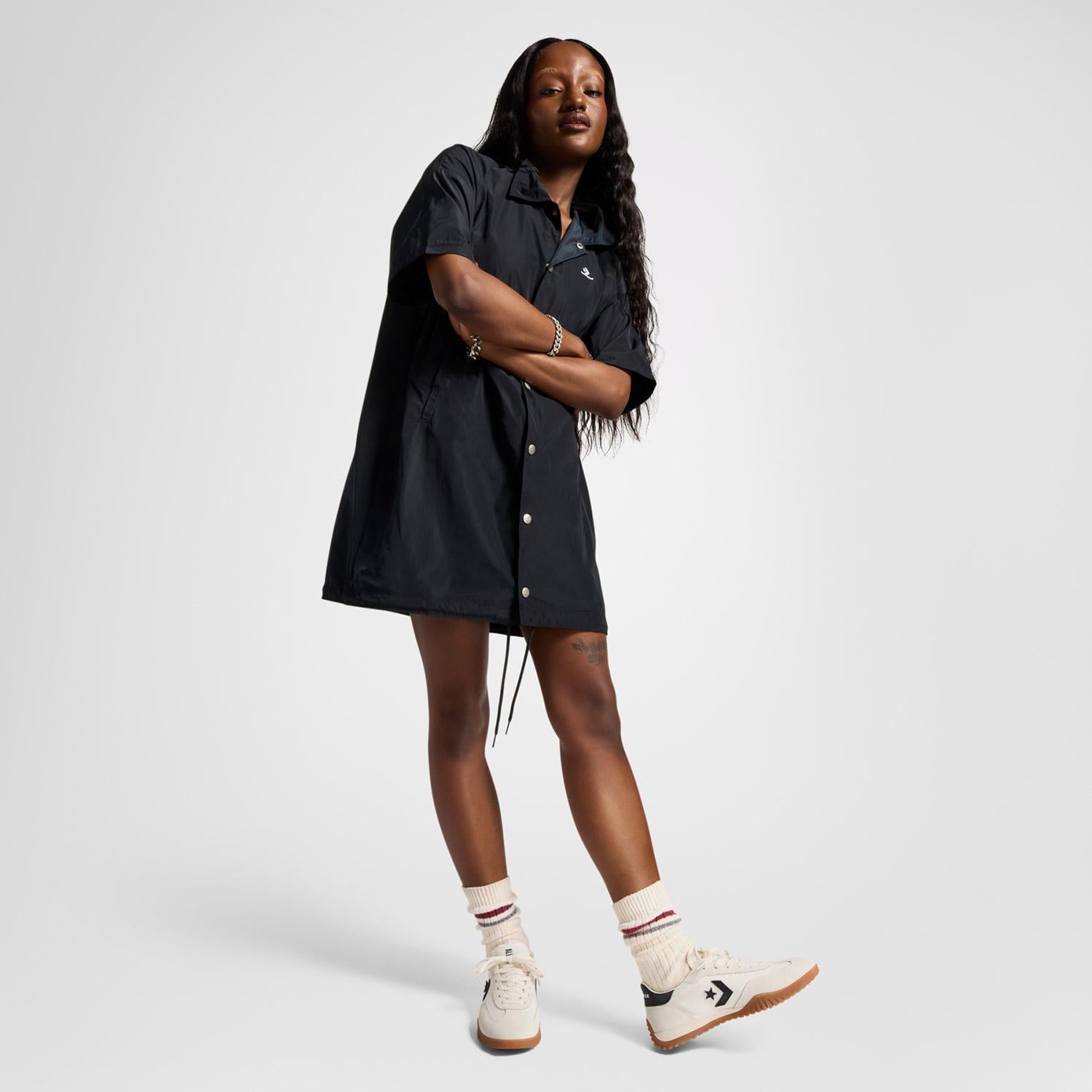 Converse Run Star Trainer Unisex Krem Süet Sneaker