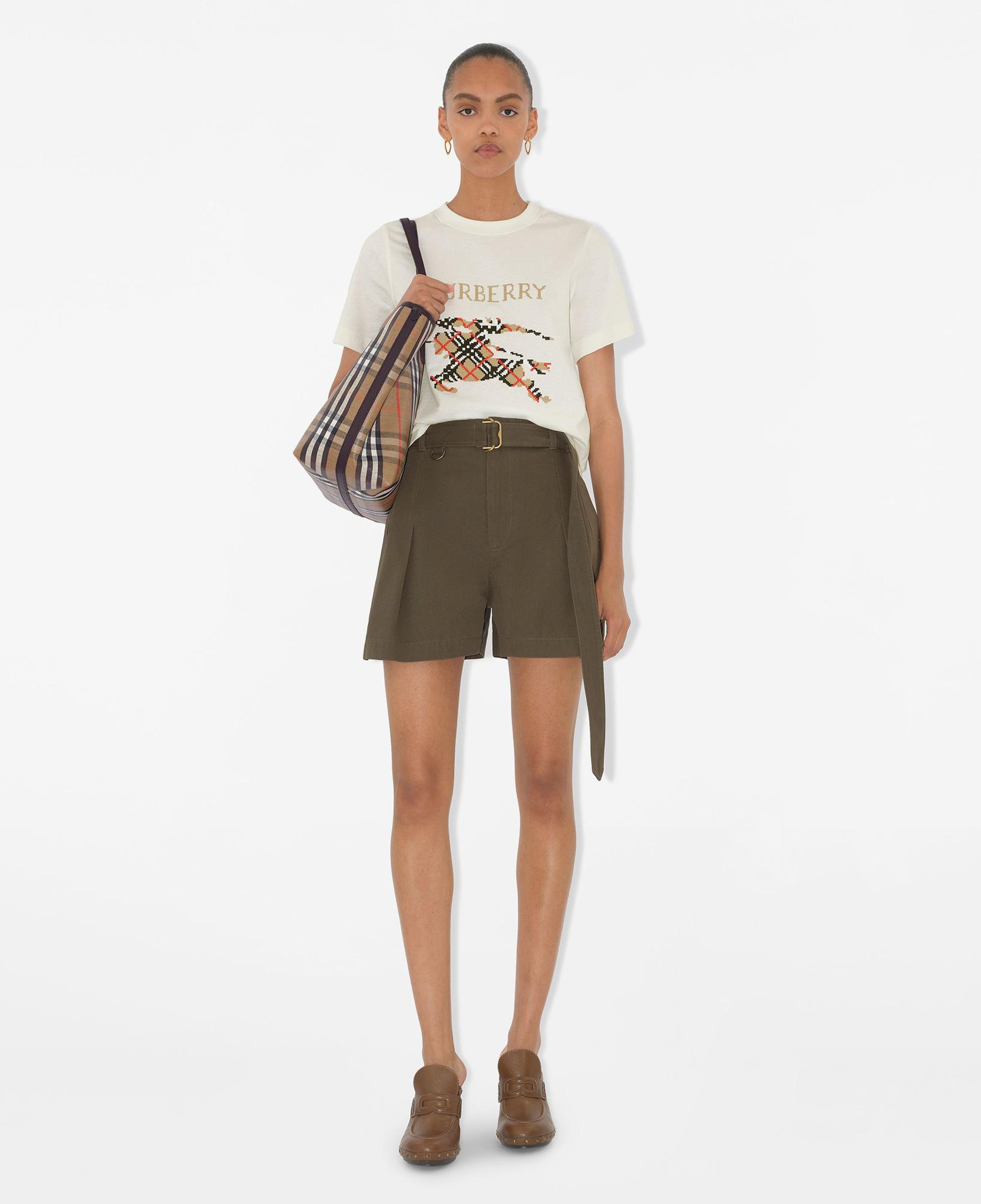 Burberry Kadın Beyaz T-Shirt