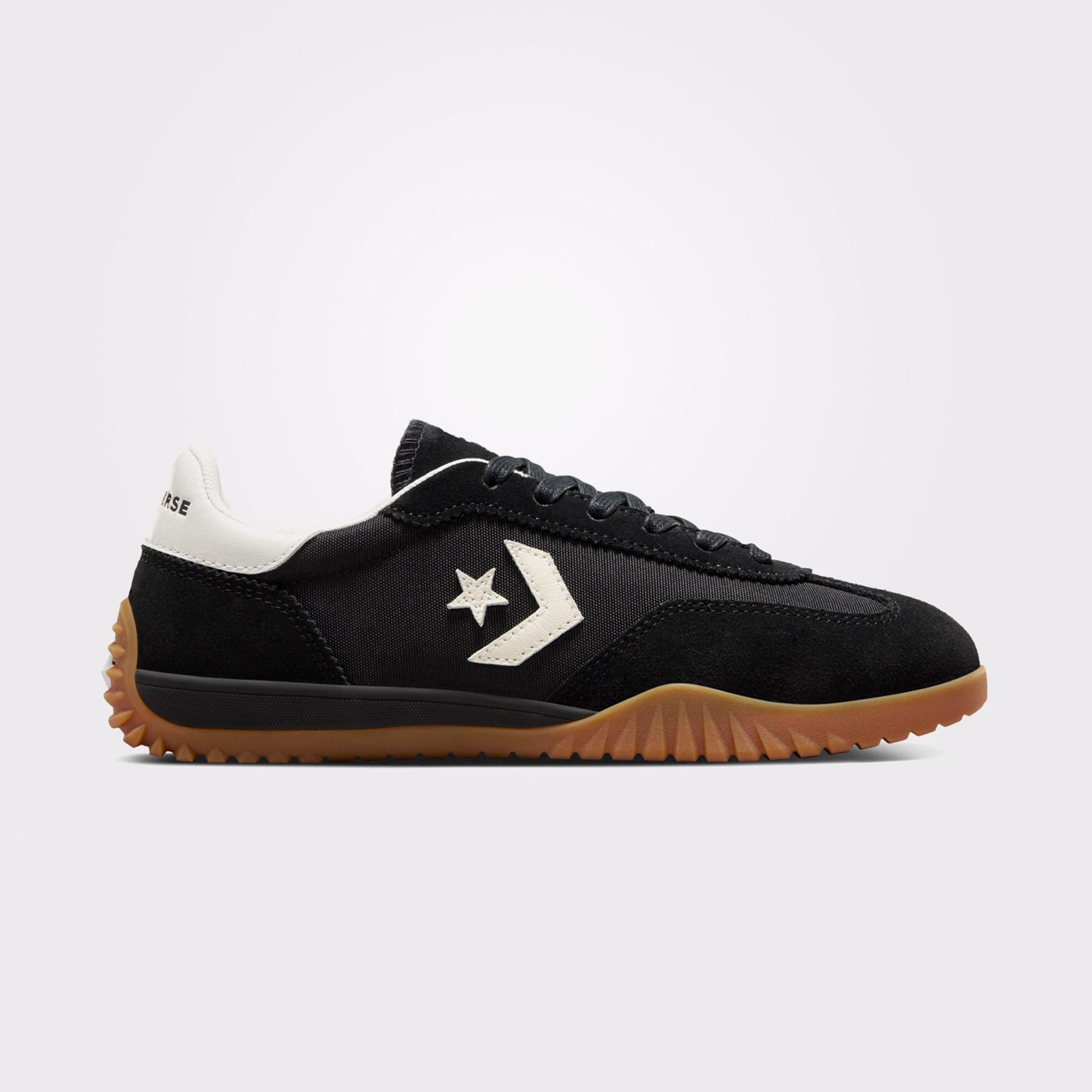 Converse Run Star Trainer Unisex Siyah Süet Sneaker