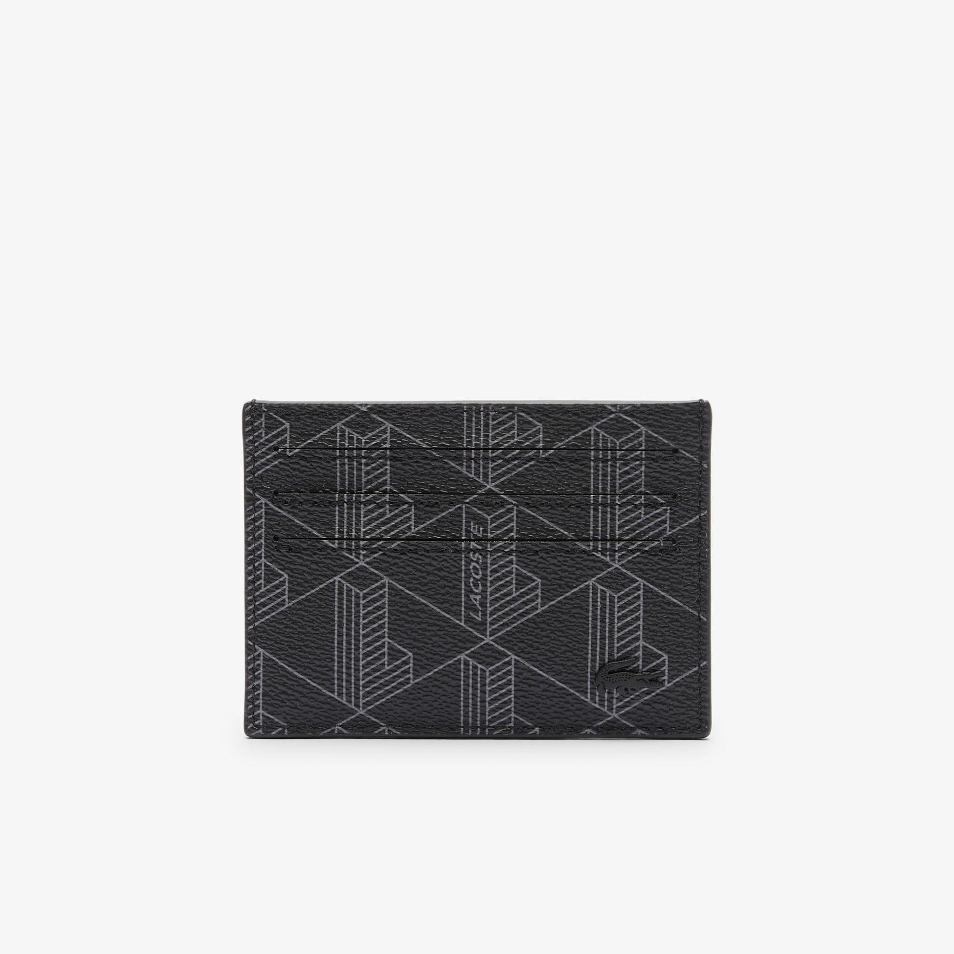 The Blend Erkek Monogram Siyah Kartlık