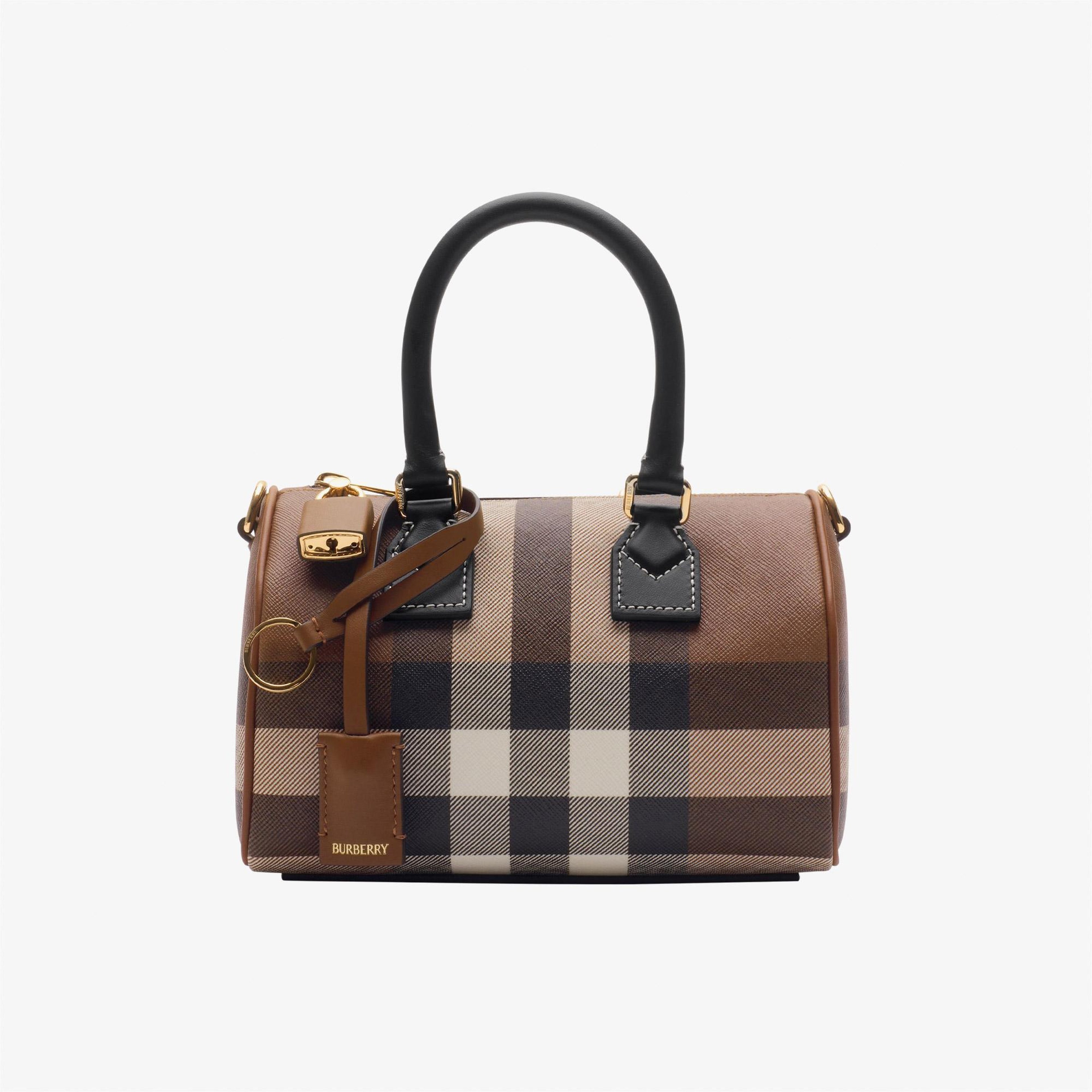 Burberry Bowling Kadın Kahverengi Çanta