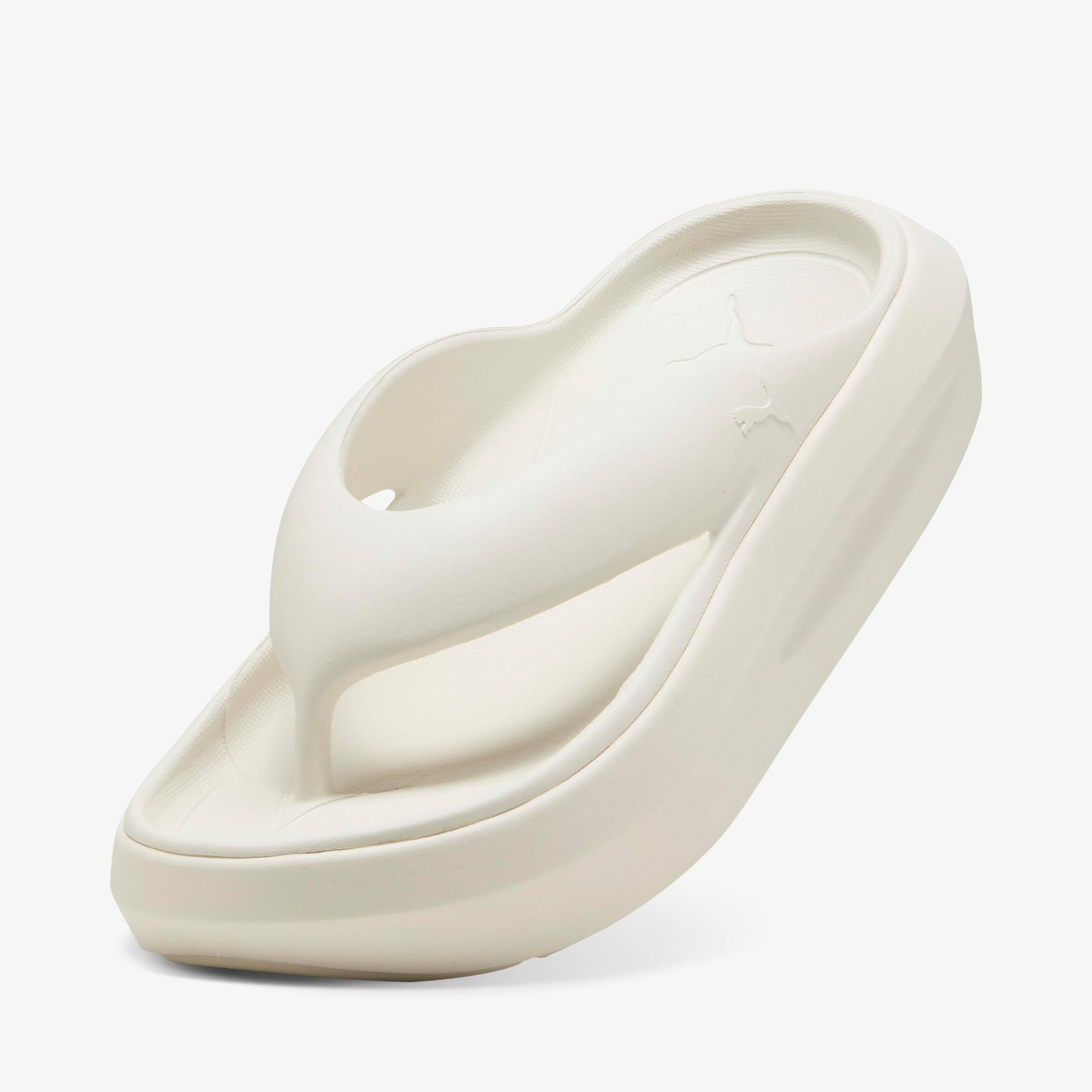 Puma Flatter Flip Kadın Krem Terlik