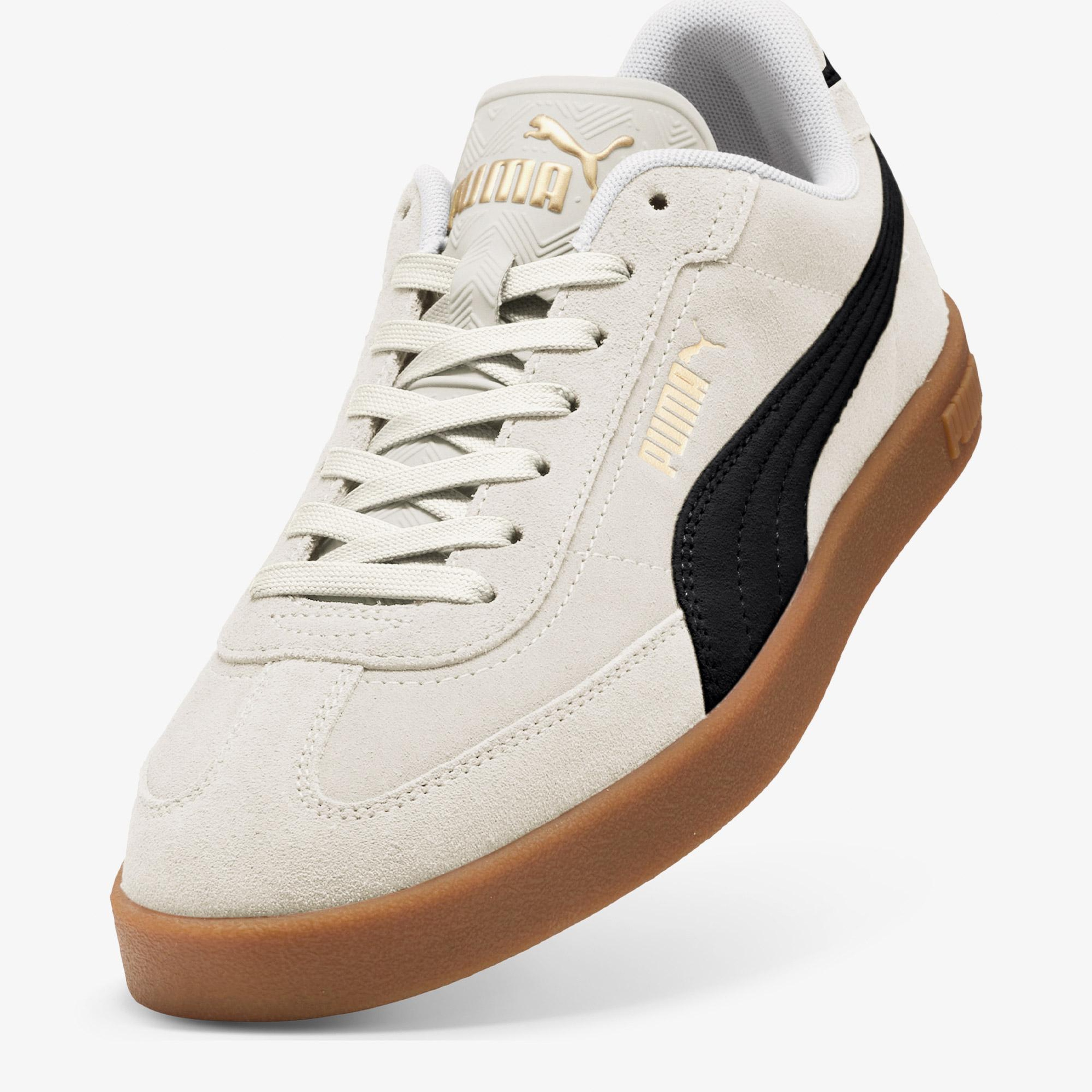Puma Club II Era Suede Kadın Krem Spor Ayakkabı