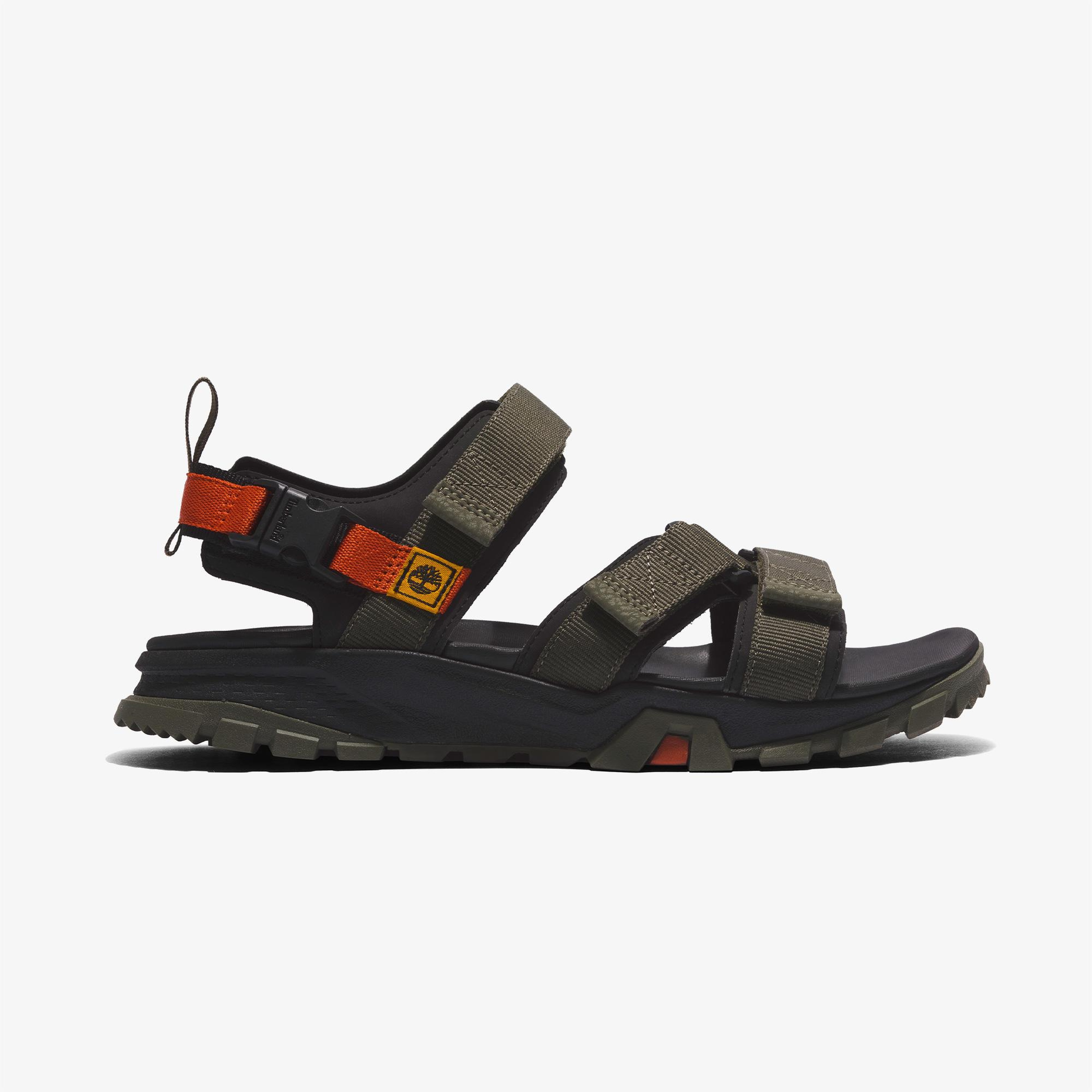 Timberland Garrison Trail Backstrap Erkek Haki Outdoor Sandalet