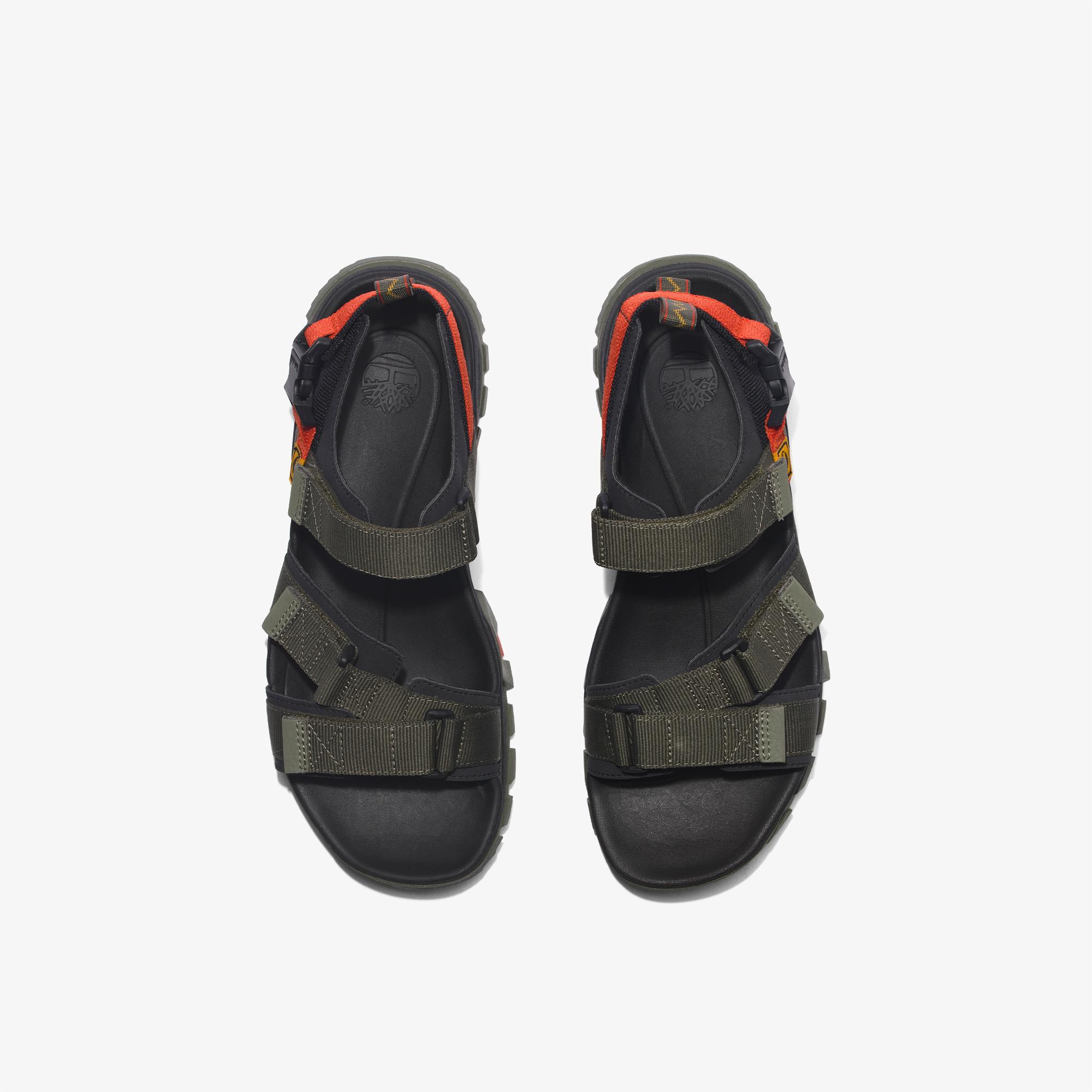 Timberland Garrison Trail Backstrap Erkek Haki Outdoor Sandalet