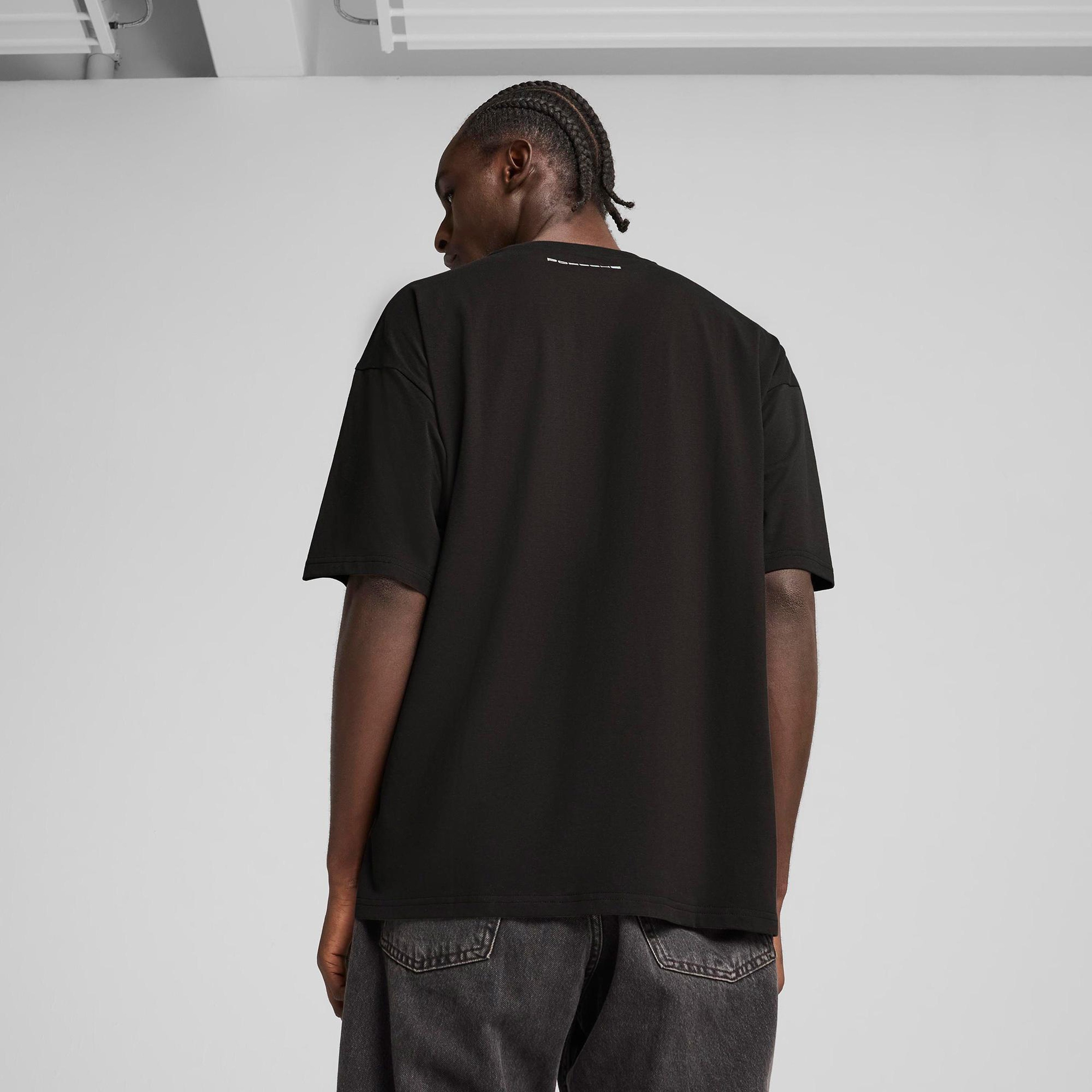 Puma Pl Graphic 2 Erkek Siyah T-Shirt