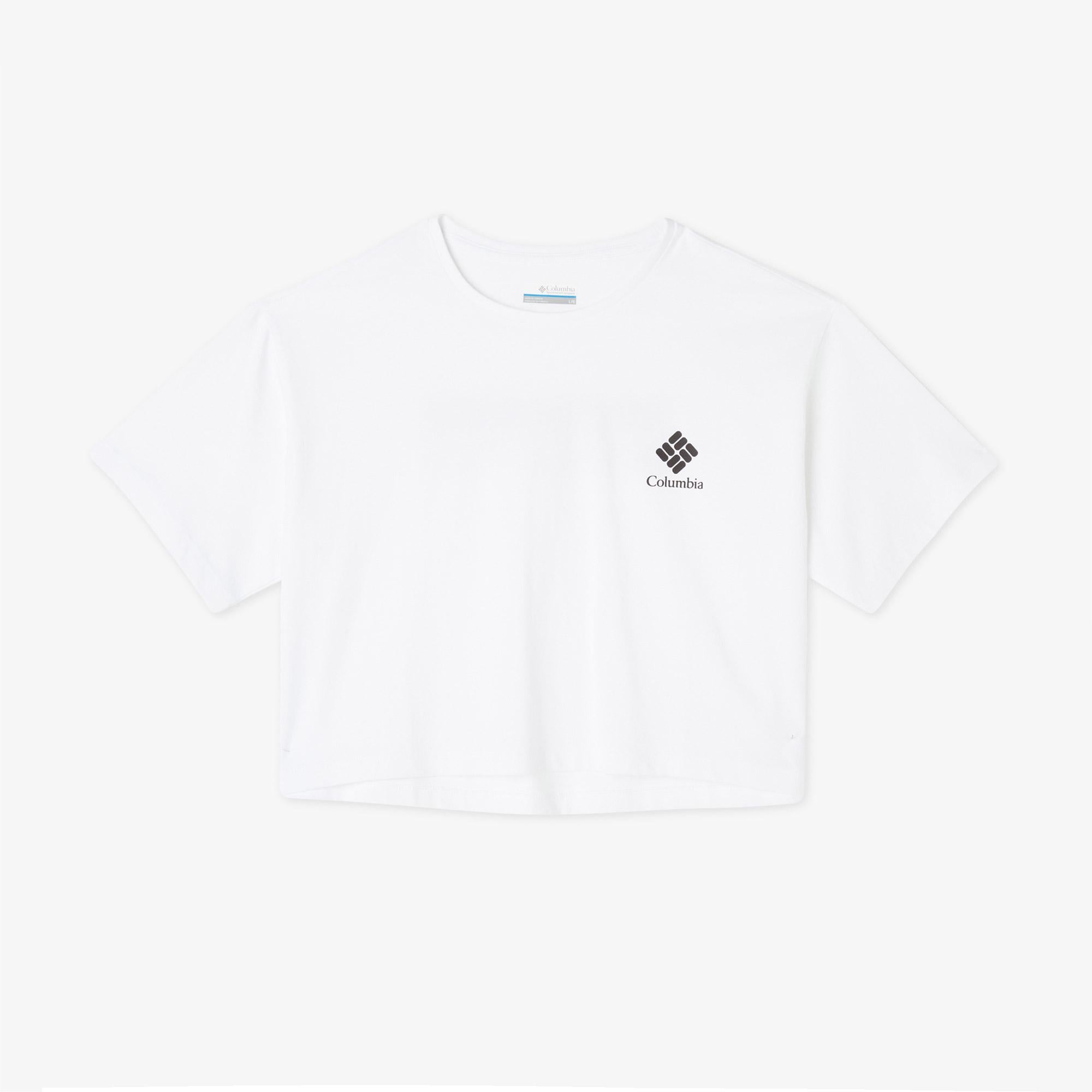 Columbia CSC Framed Halftone Kadın Beyaz Günlük T-Shirt