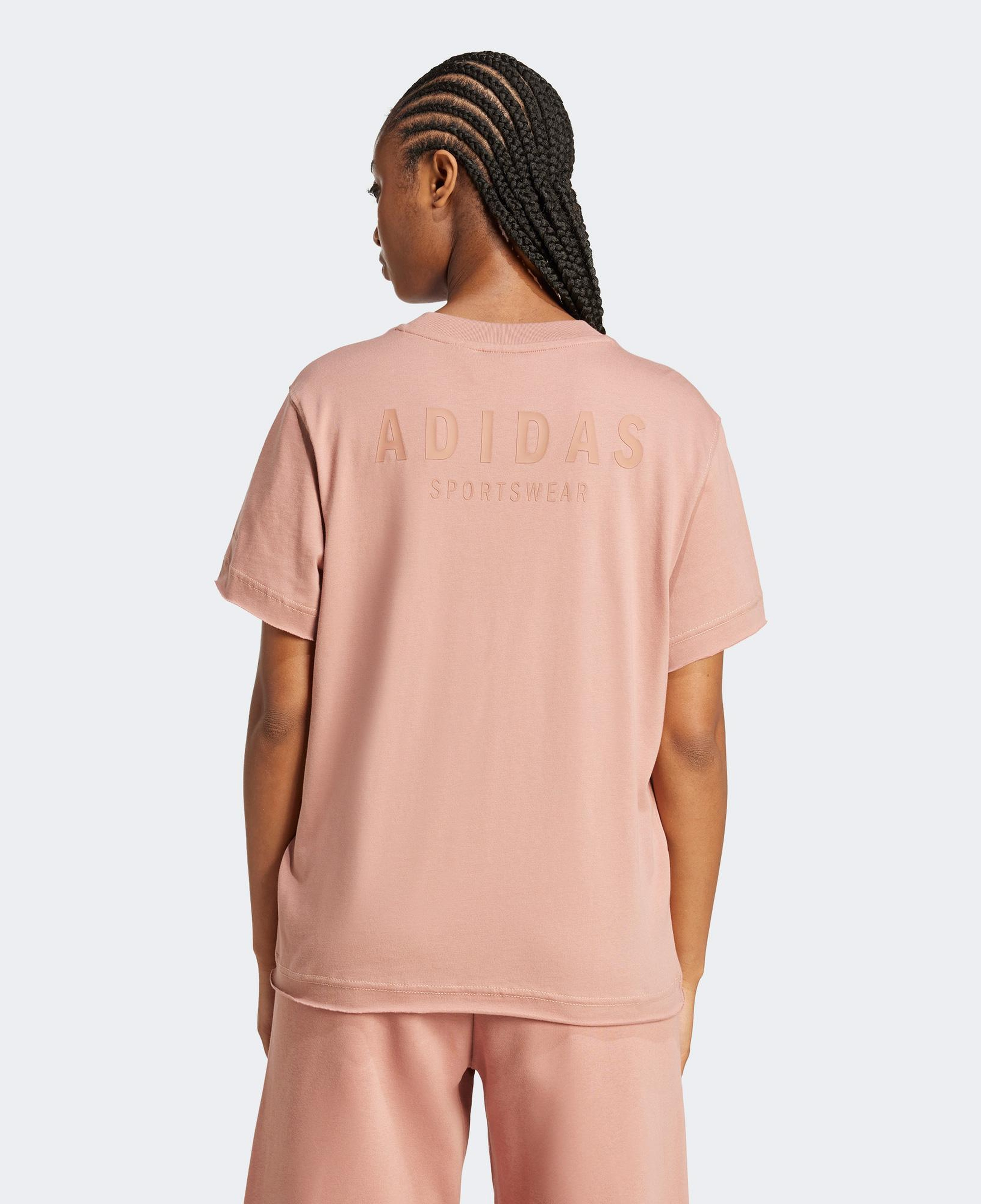adidas All Szn Loose Graphic Kadın Pembe T-Shirt