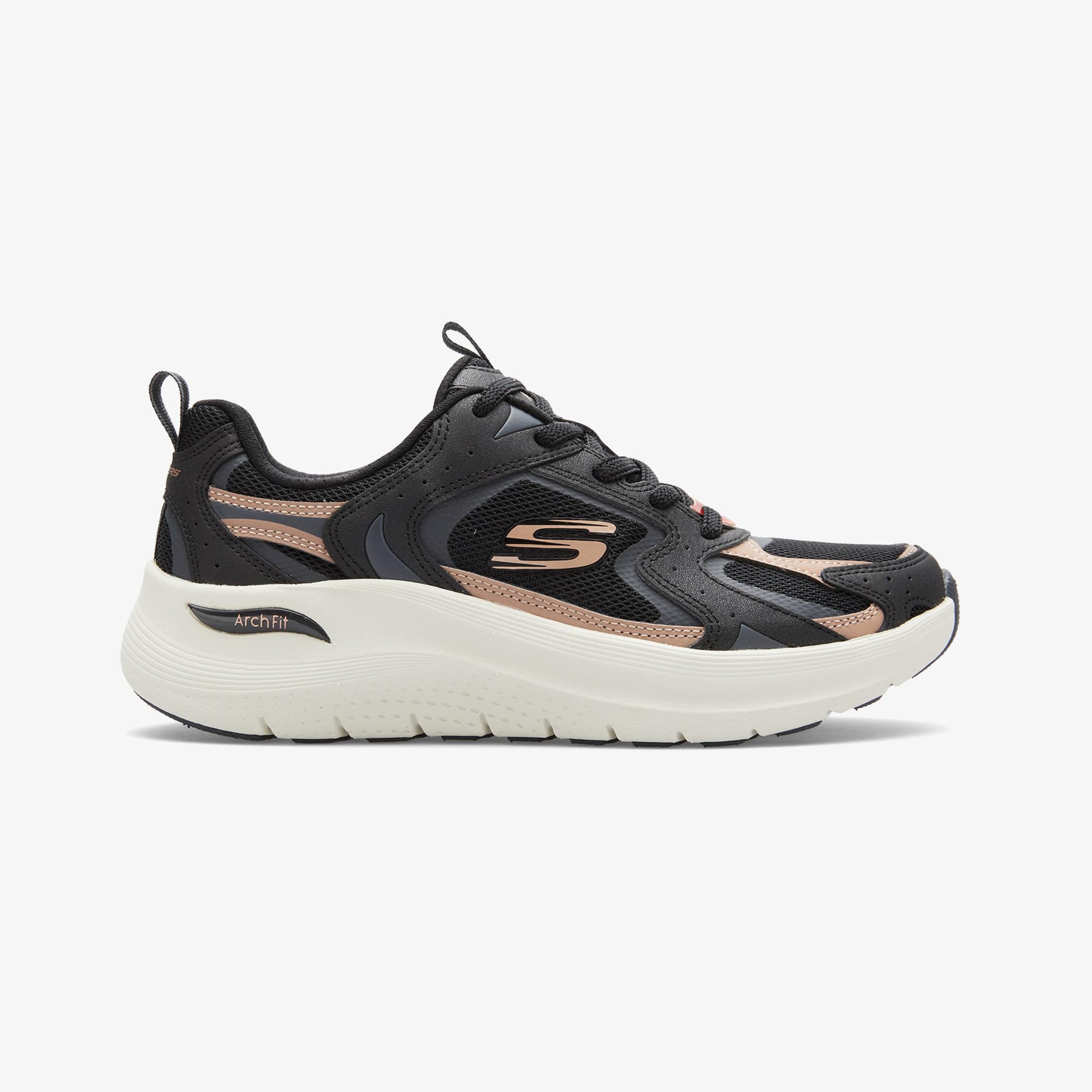 Skechers Arch Fit 2.0 Kadın Siyah Spor Ayakkabı