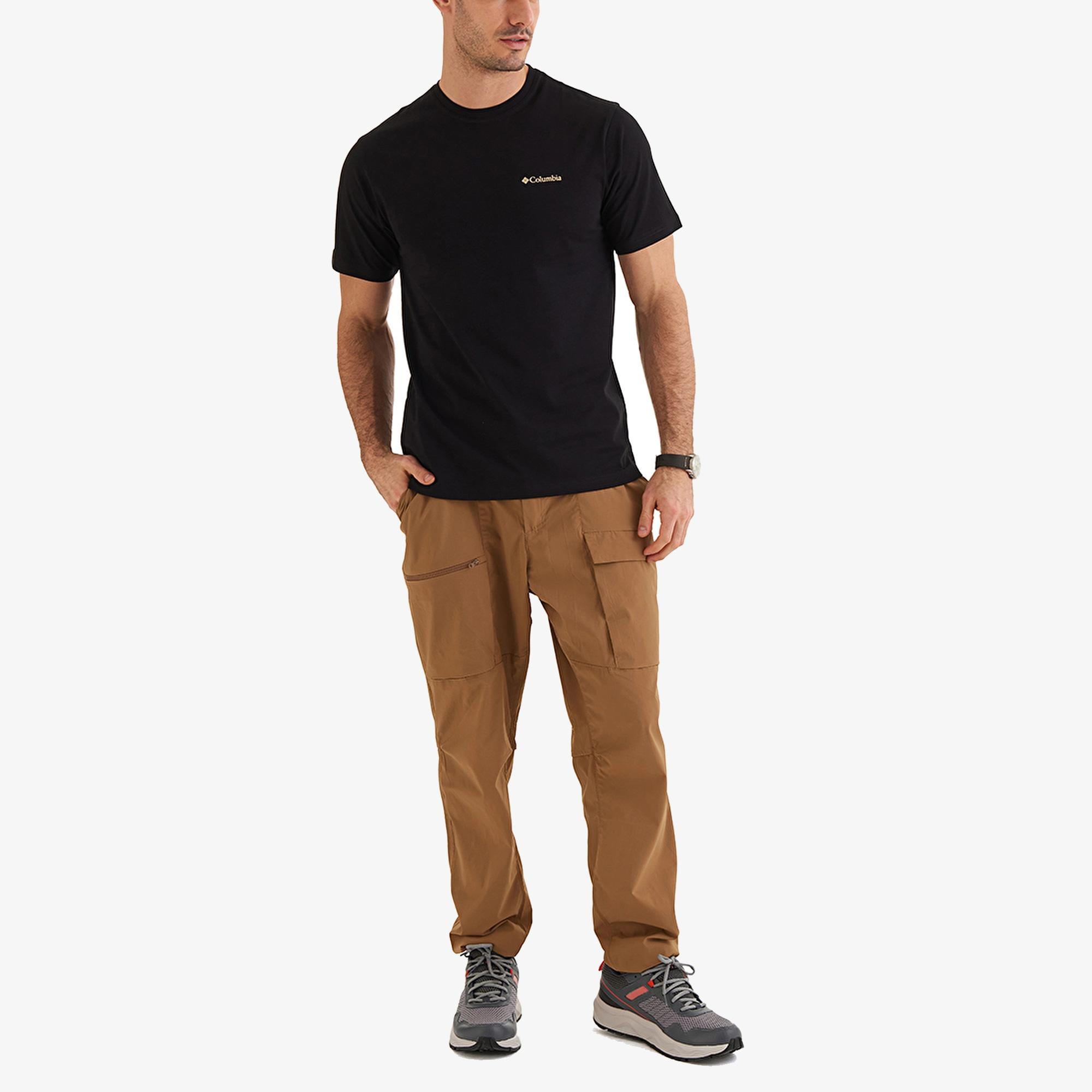 Columbia Csc Comfort Erkek Siyah Günlük T-Shirt