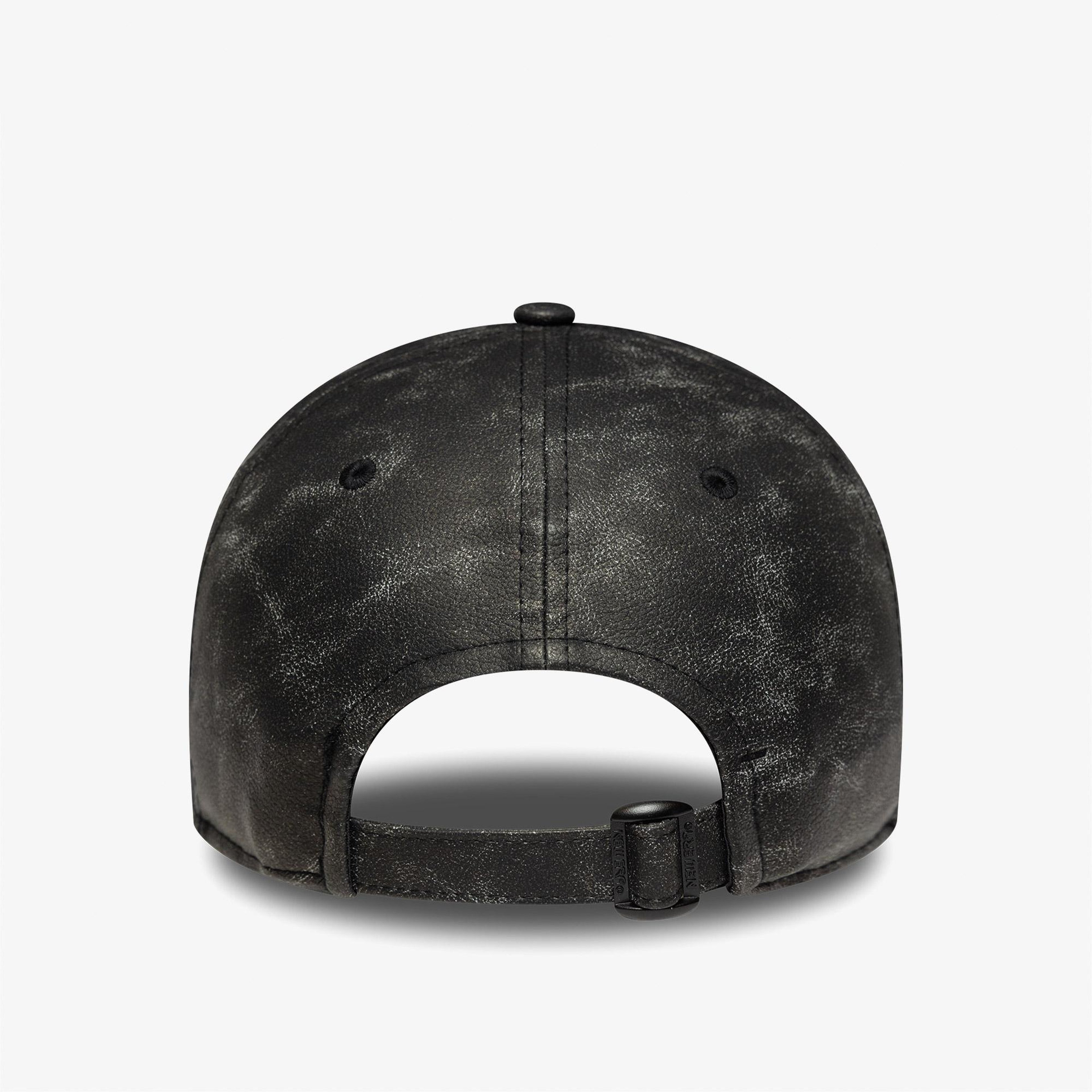 New Era Worn Pu 9Twenty Neyyan  Kadın Siyah Şapka