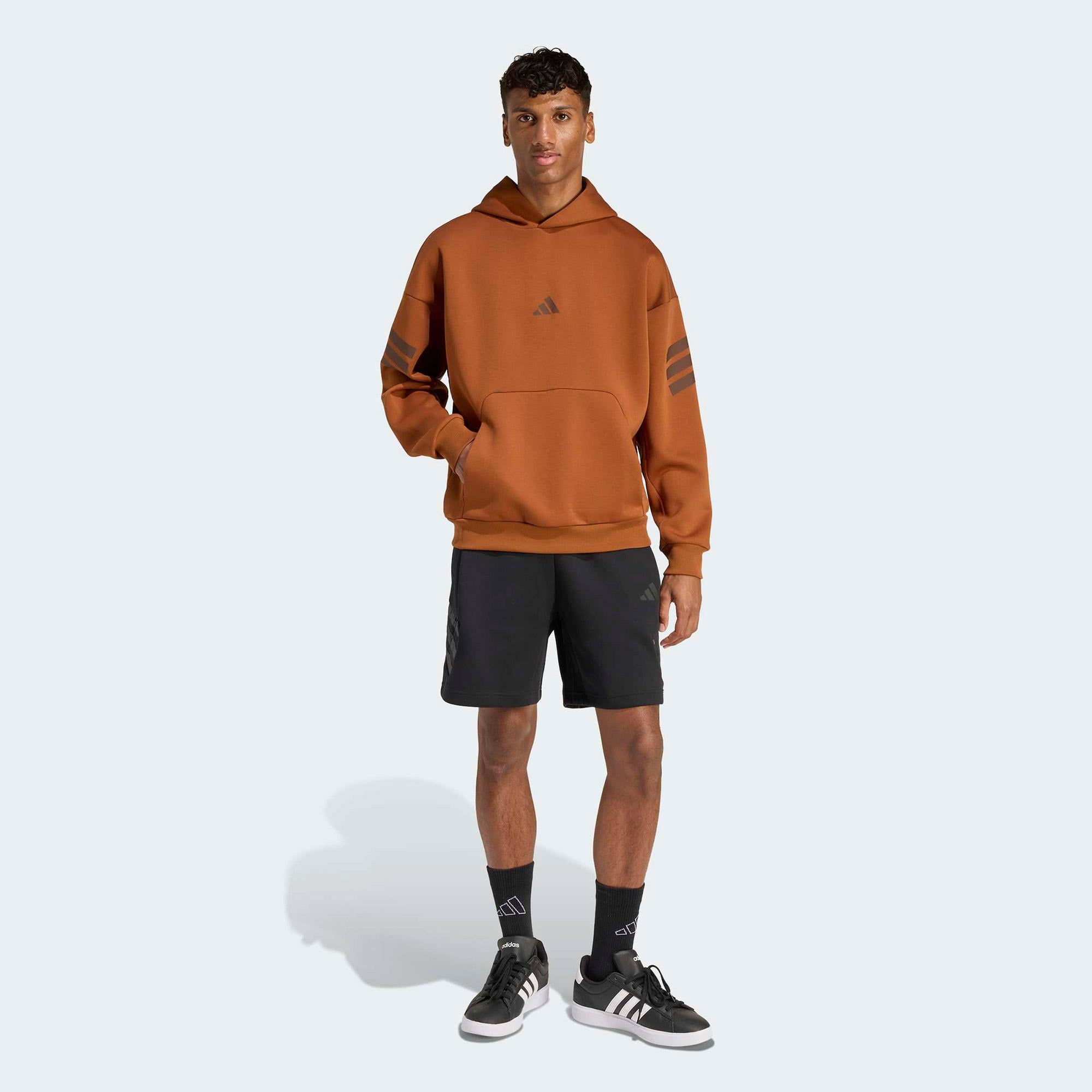 adidas Future icons Woven Three Stripes Erkek Siyah Antrenman Şortu