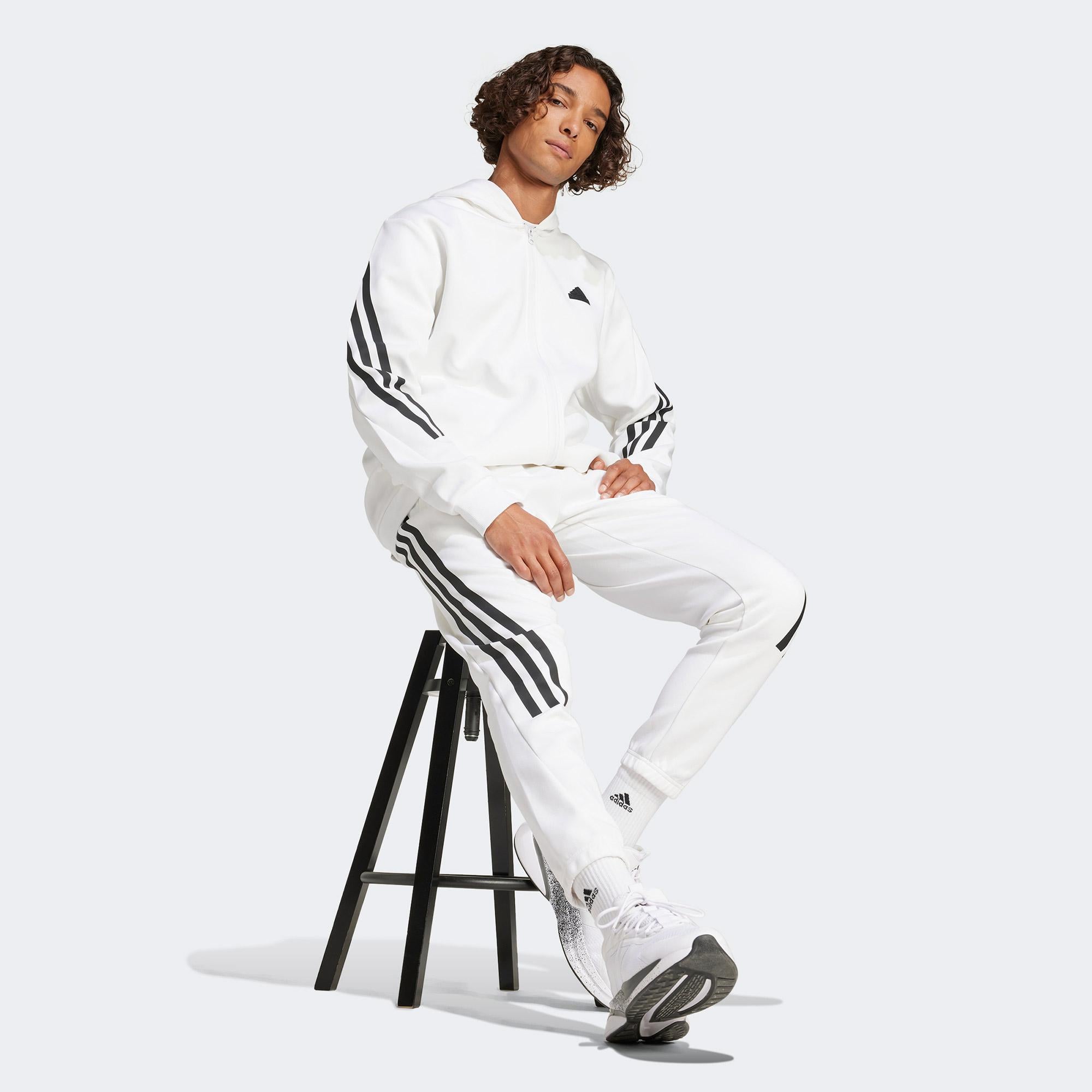adidas Future Icons 3S Erkek Beyaz Günlük Eşofman Altı
