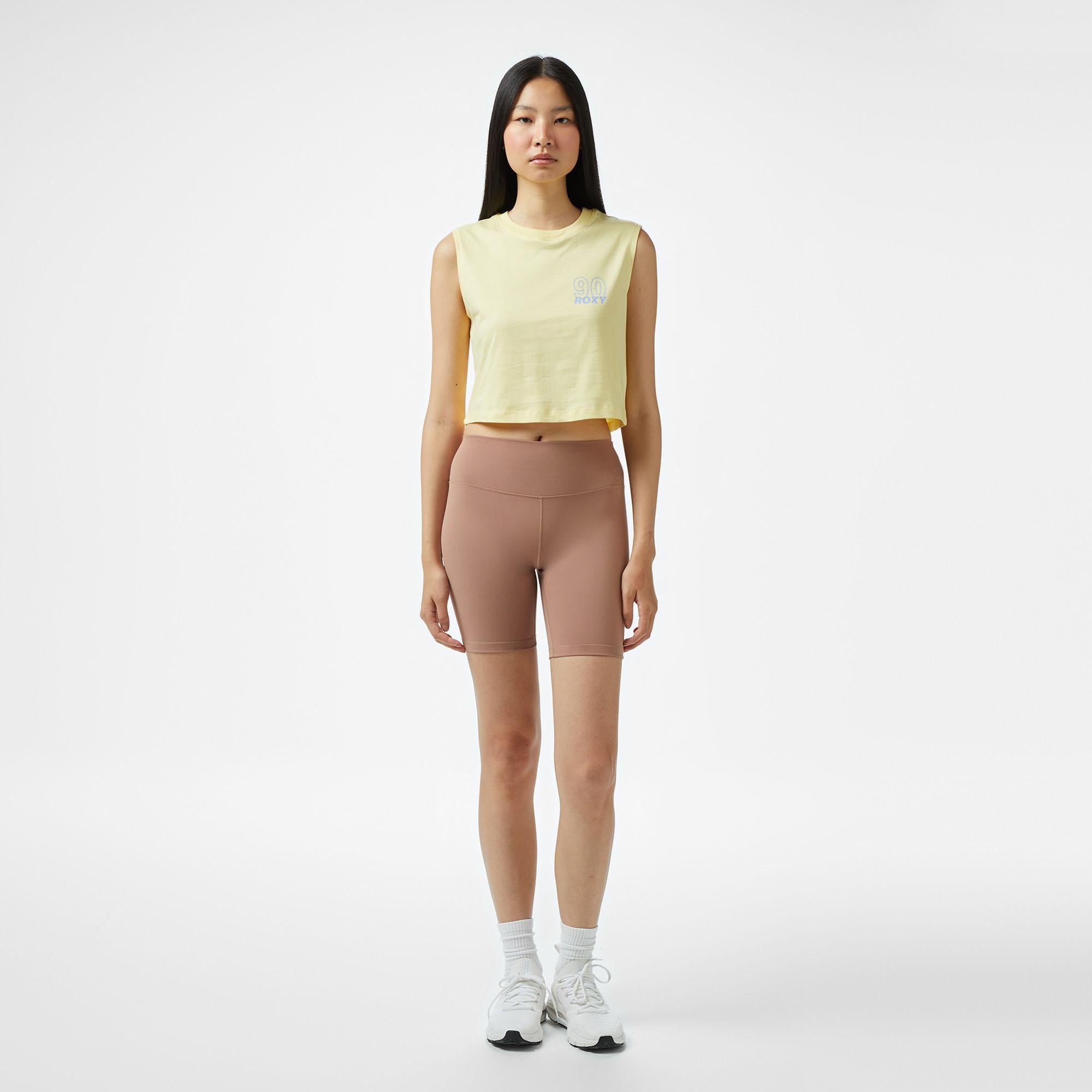 Roxy Essential Energy Boxy Kadın Sarı T-Shirt