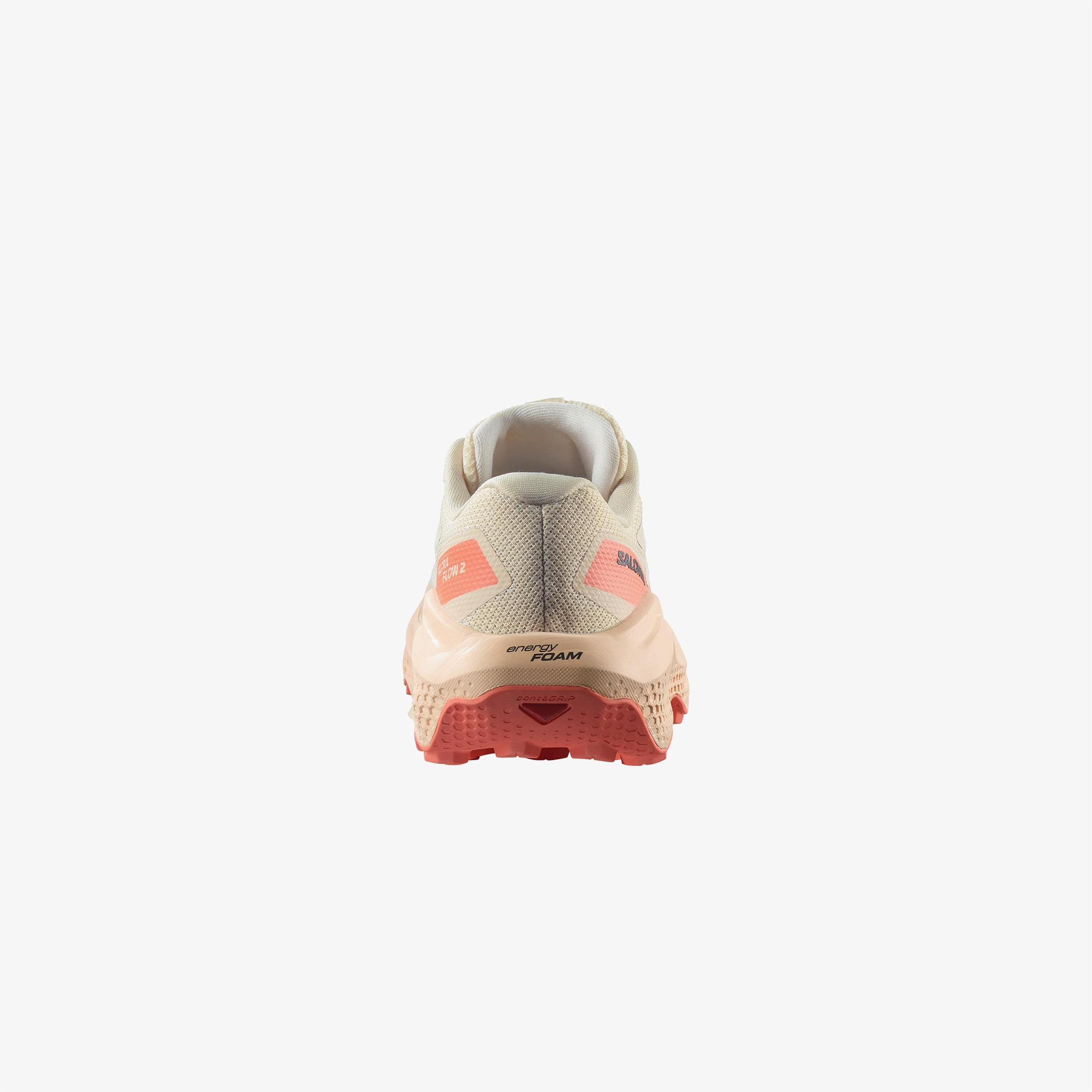 Salomon Ultra Flow 2 Kadın Krem Koşu Ayakkabısı