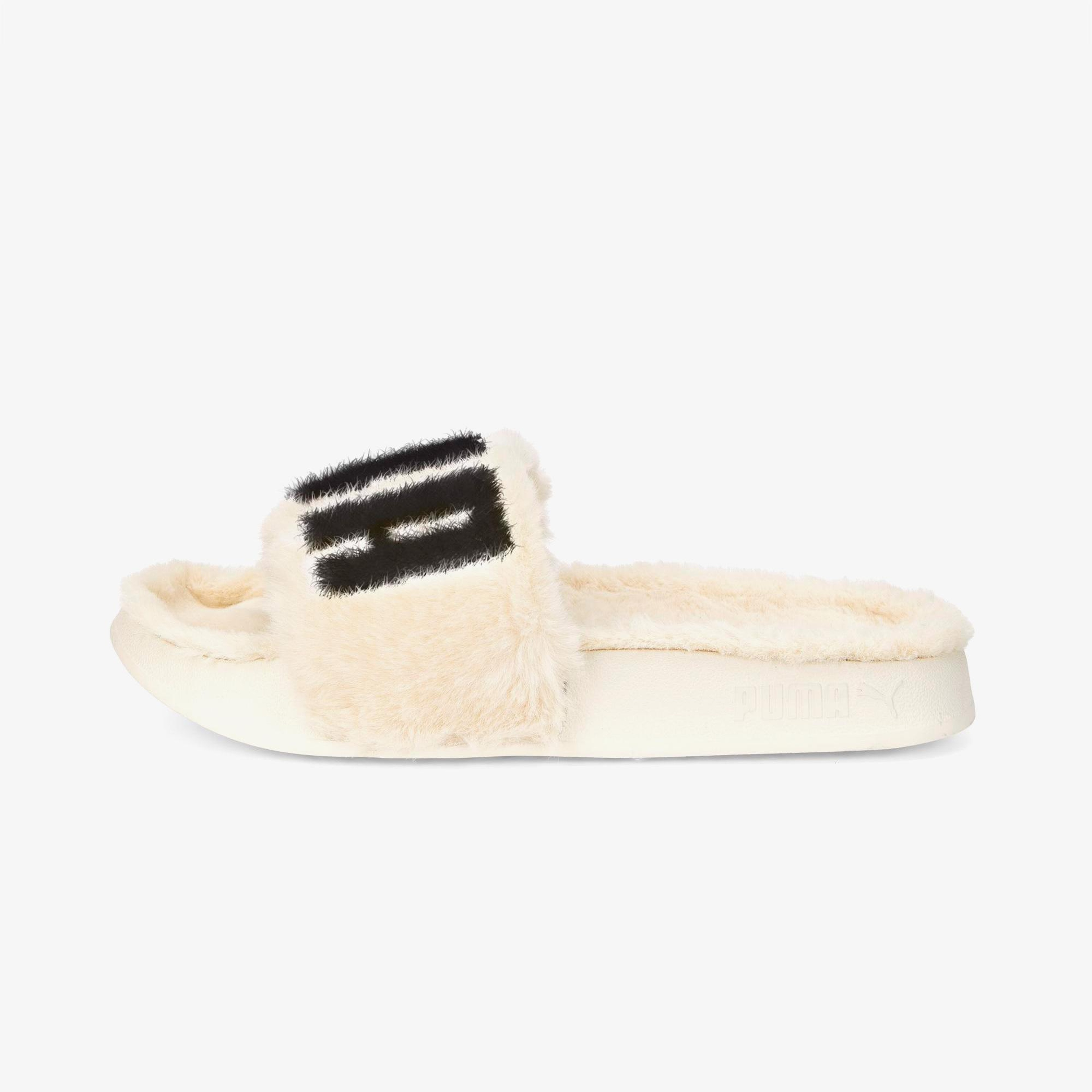 Puma Leadcat 2.0 Fuzz Wns Kadın Bej Terlik