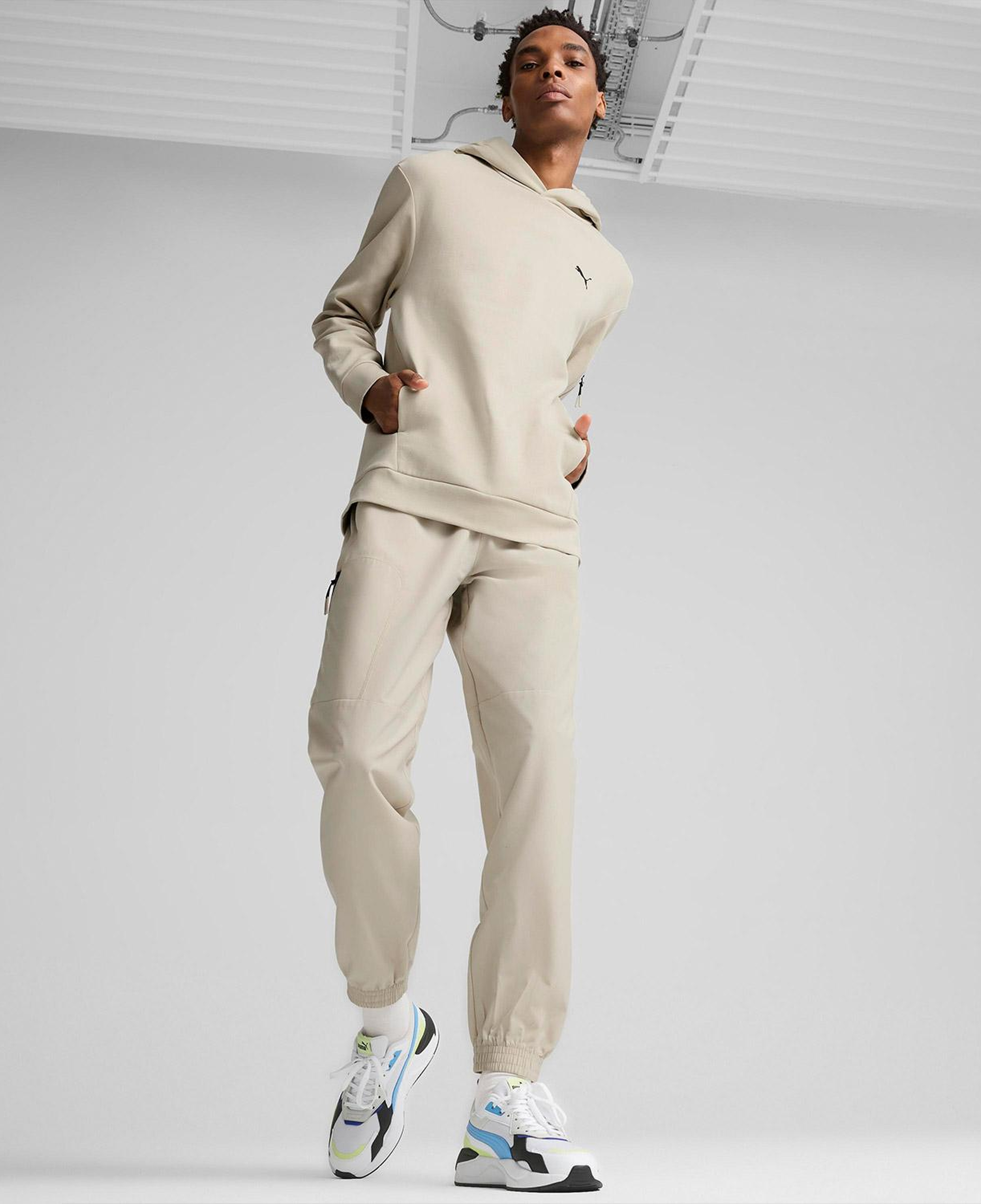 Puma Open Road Erkek Bej Günlük Eşofman Altı