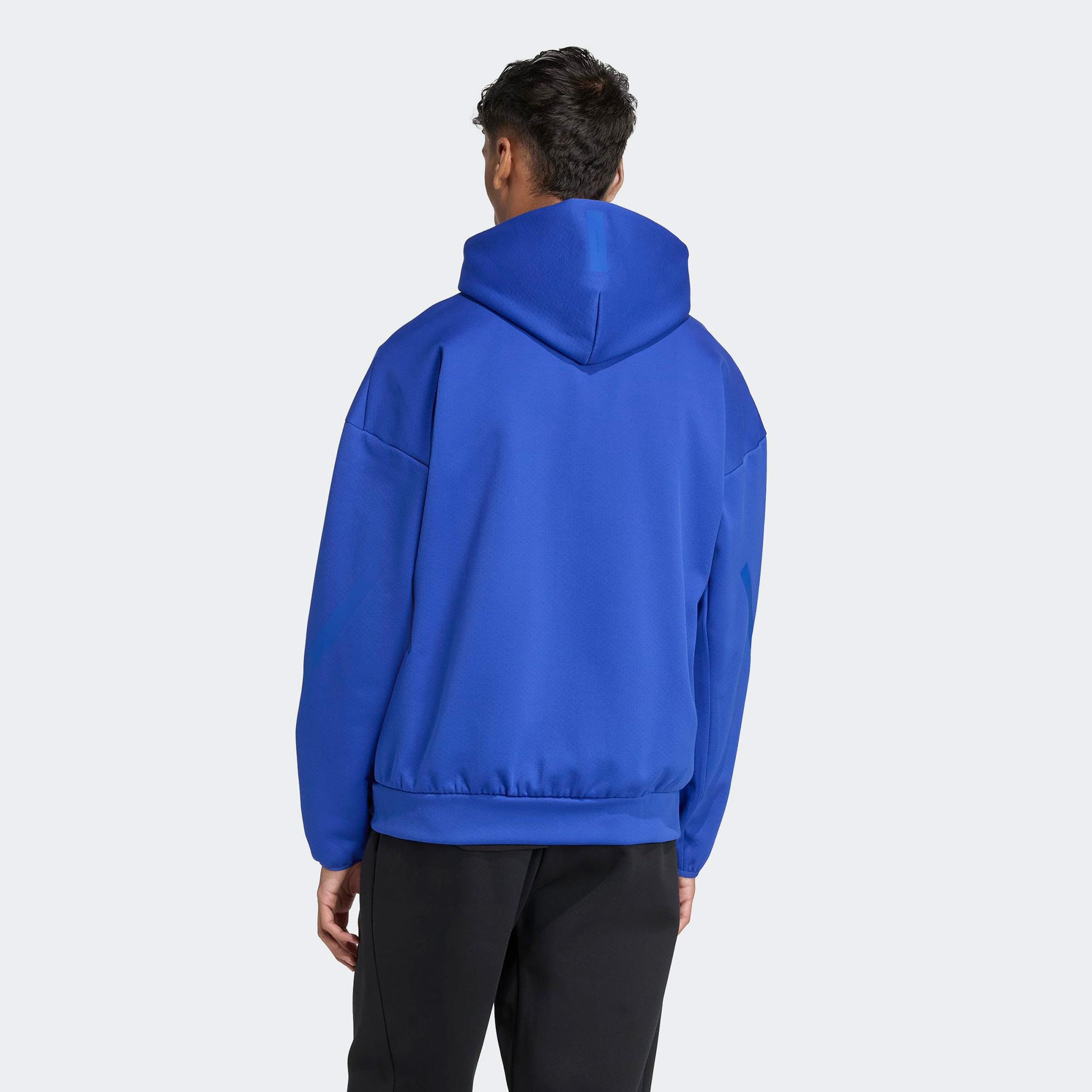 adidas Z.N.E. Full Zip Erkek Mavi Eşofman Üstü