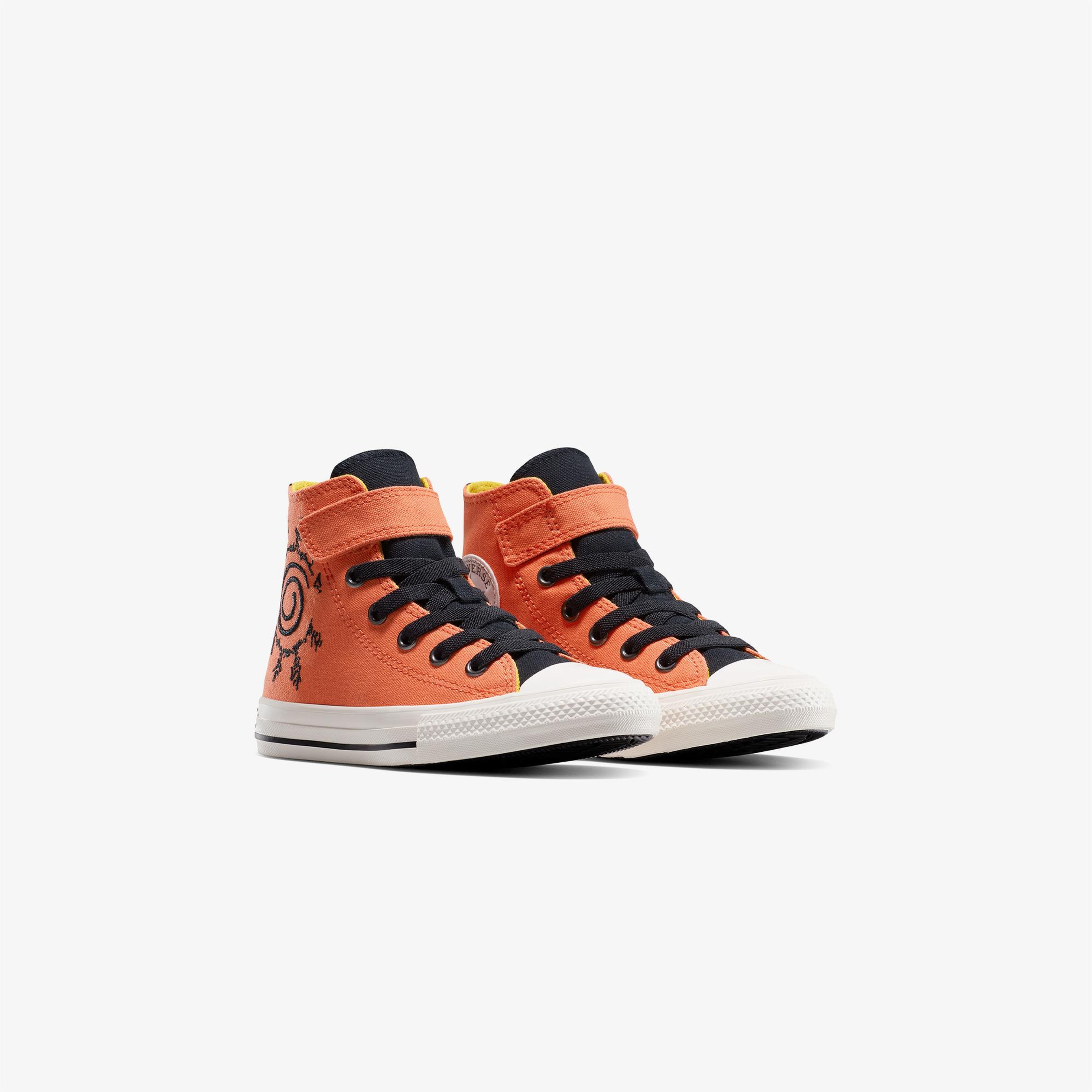 Converse x Naruto Çocuk Sarı Chuck Taylor All Star Sneaker