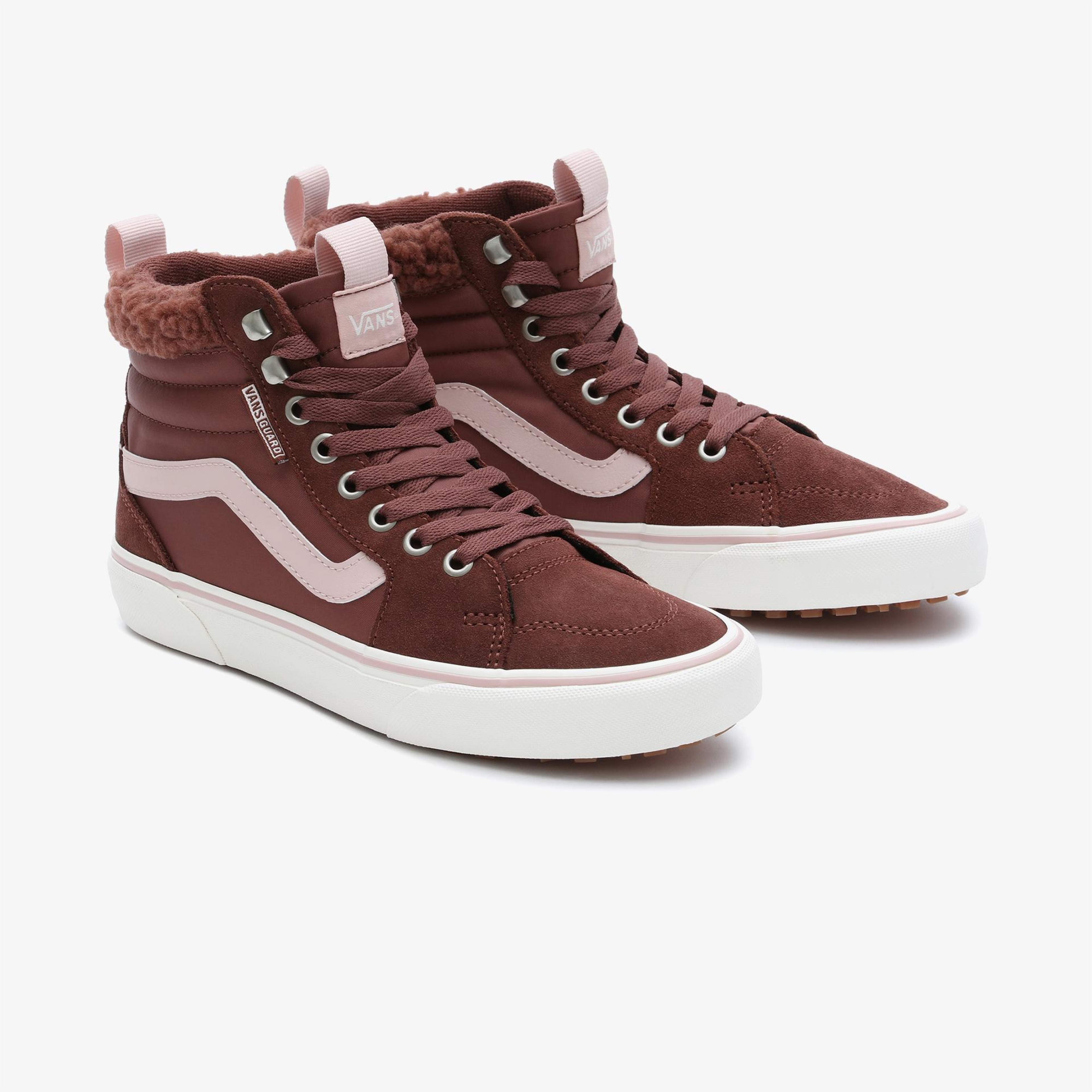 Vans Filmore Hi Vansguard Kadın Kırmızı Sneaker