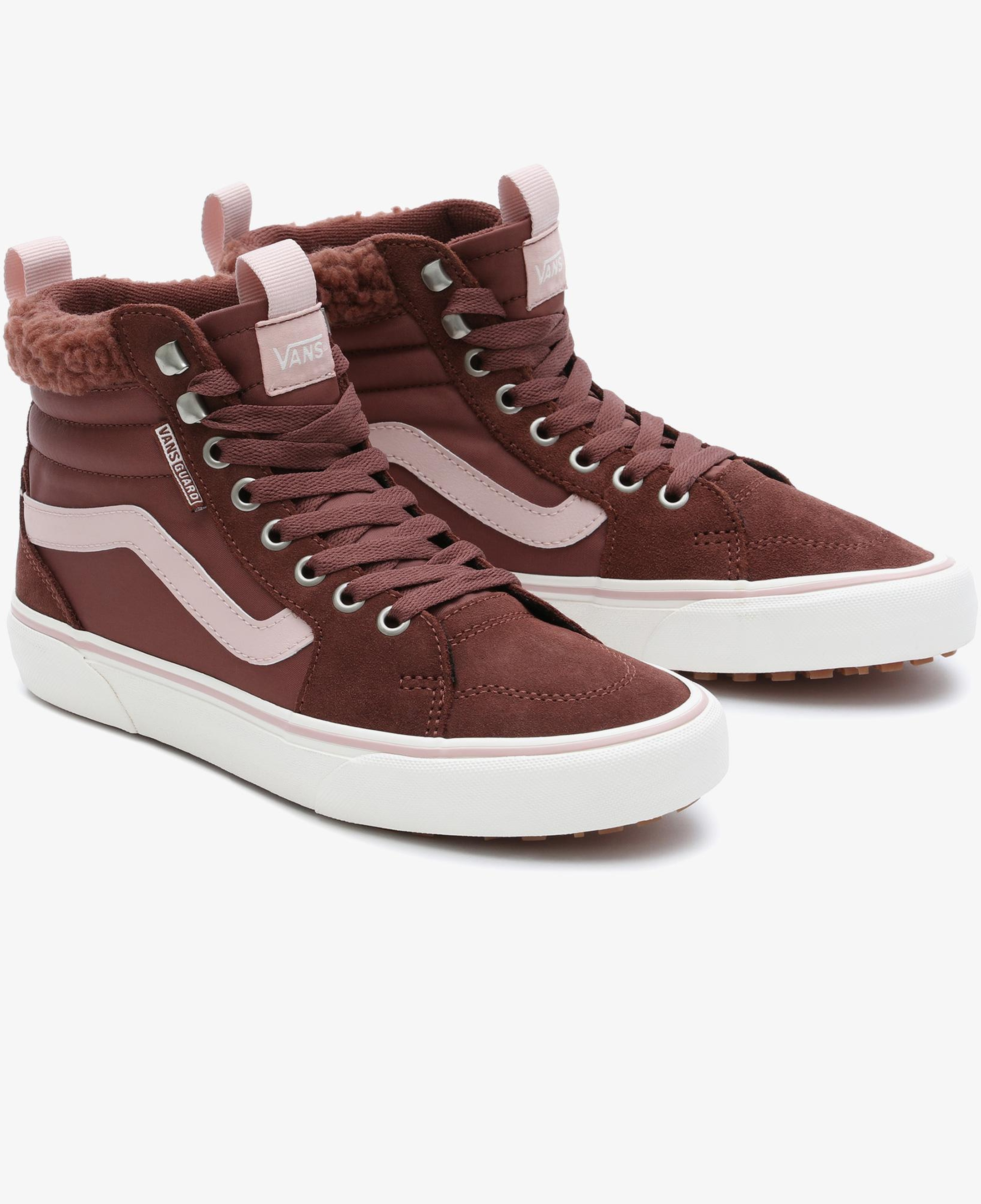 Vans Filmore Hi Vansguard Kadın Kırmızı Sneaker