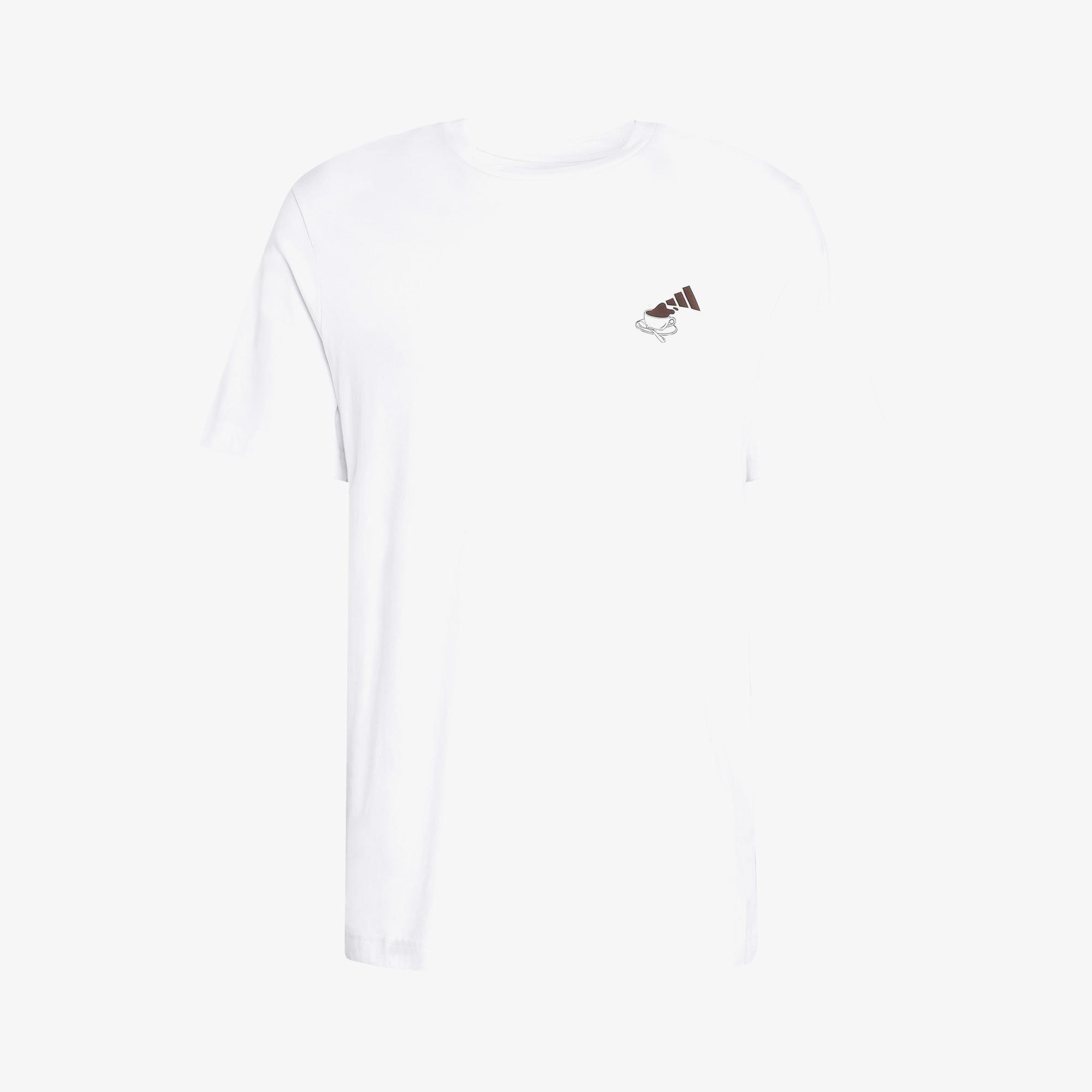 adidas Cheesecake Erkek Beyaz Antrenman T-Shirt
