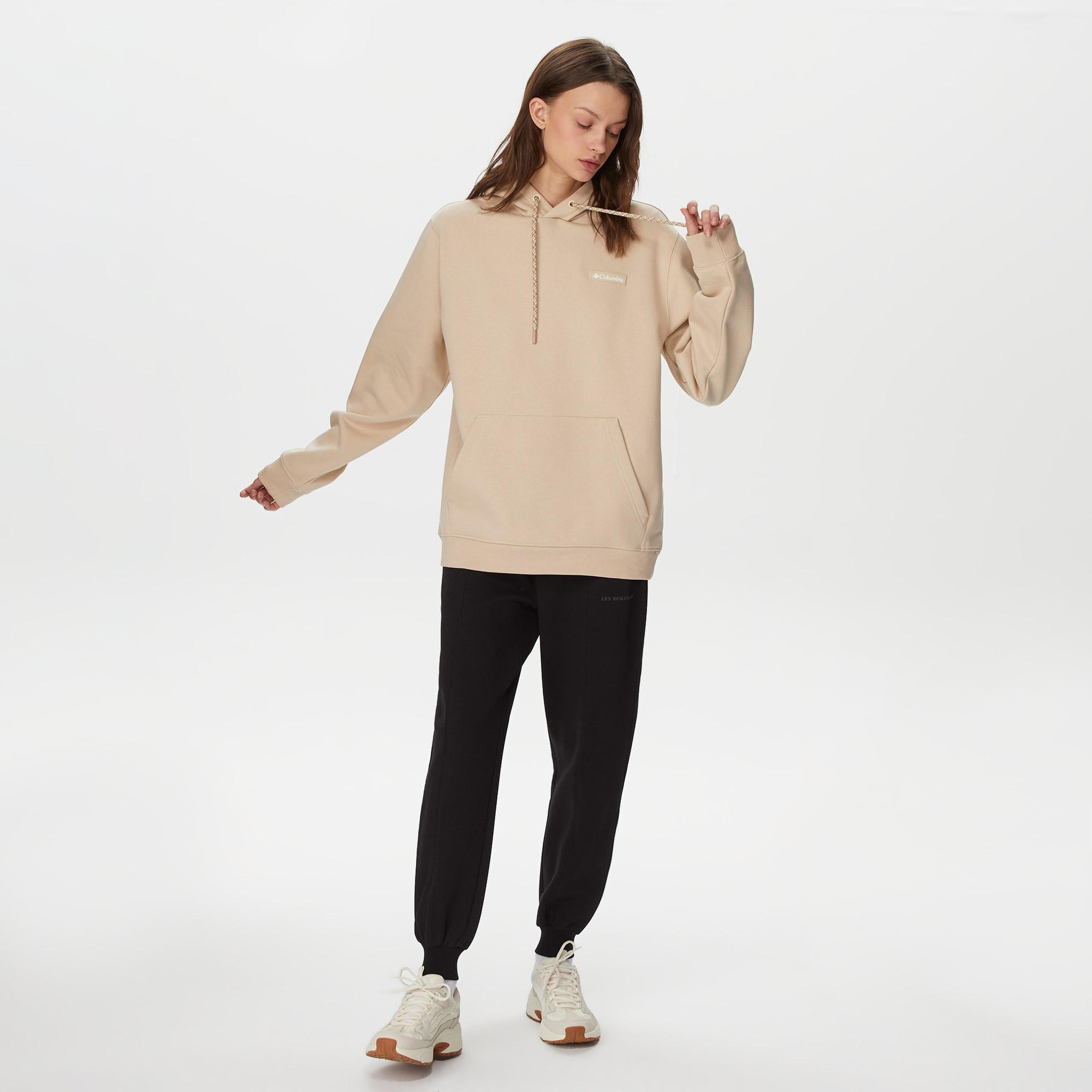 Columbia Csc Basic Crew Unisex Bej Günlük Sweatshirt