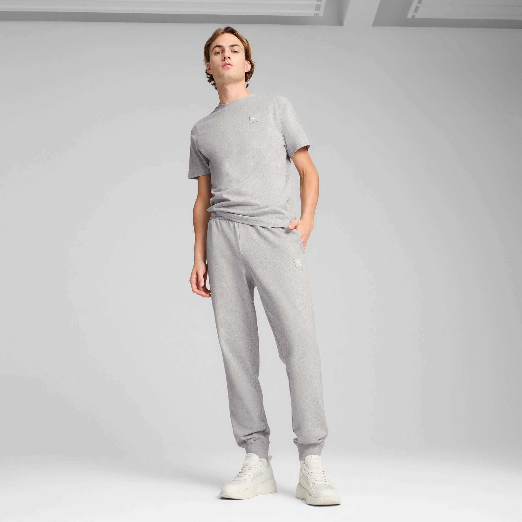 Puma Ess Elevated Tr Cl Erkek Gri Eşofman Altı