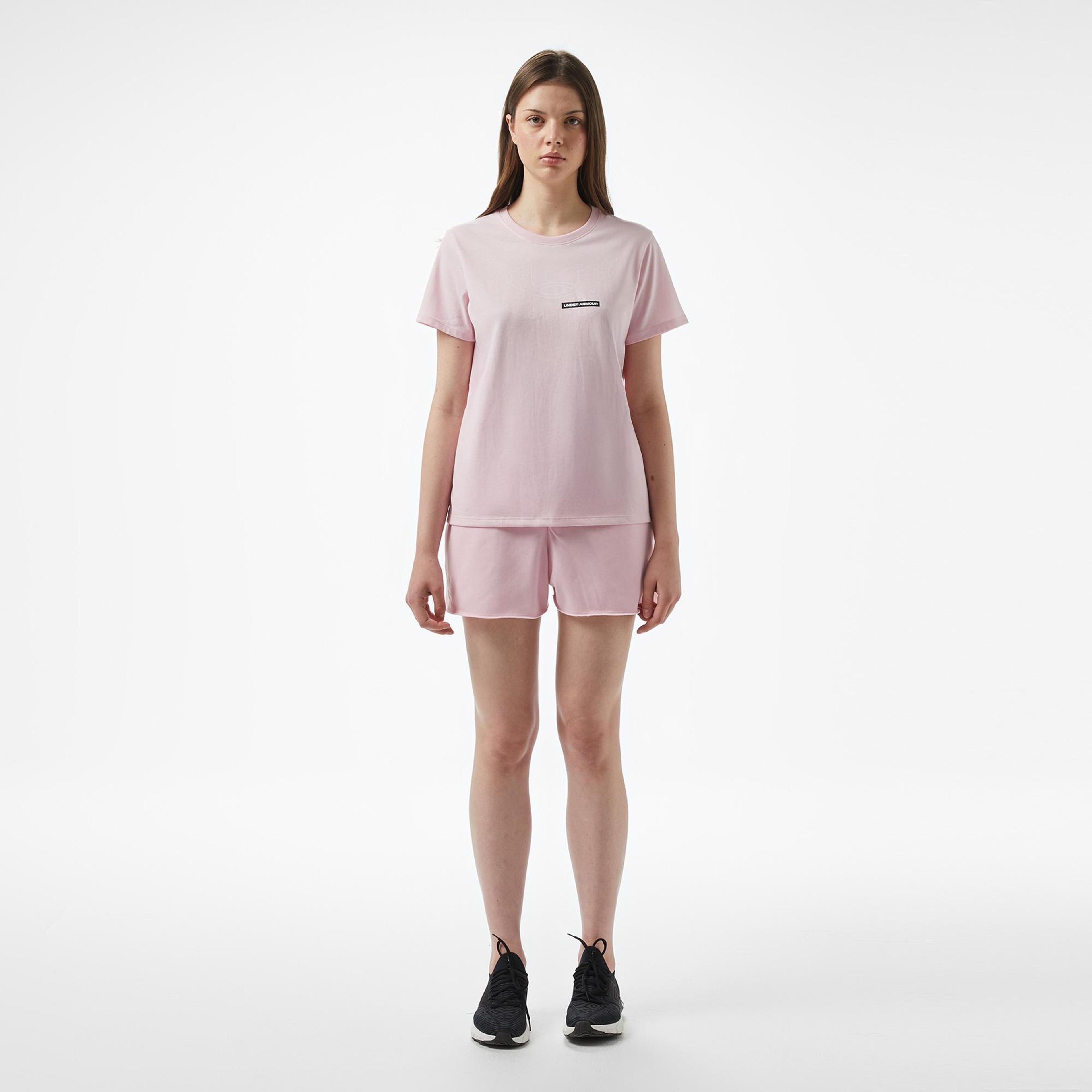 Under Armour Rival Terry Kadın Pembe Şort