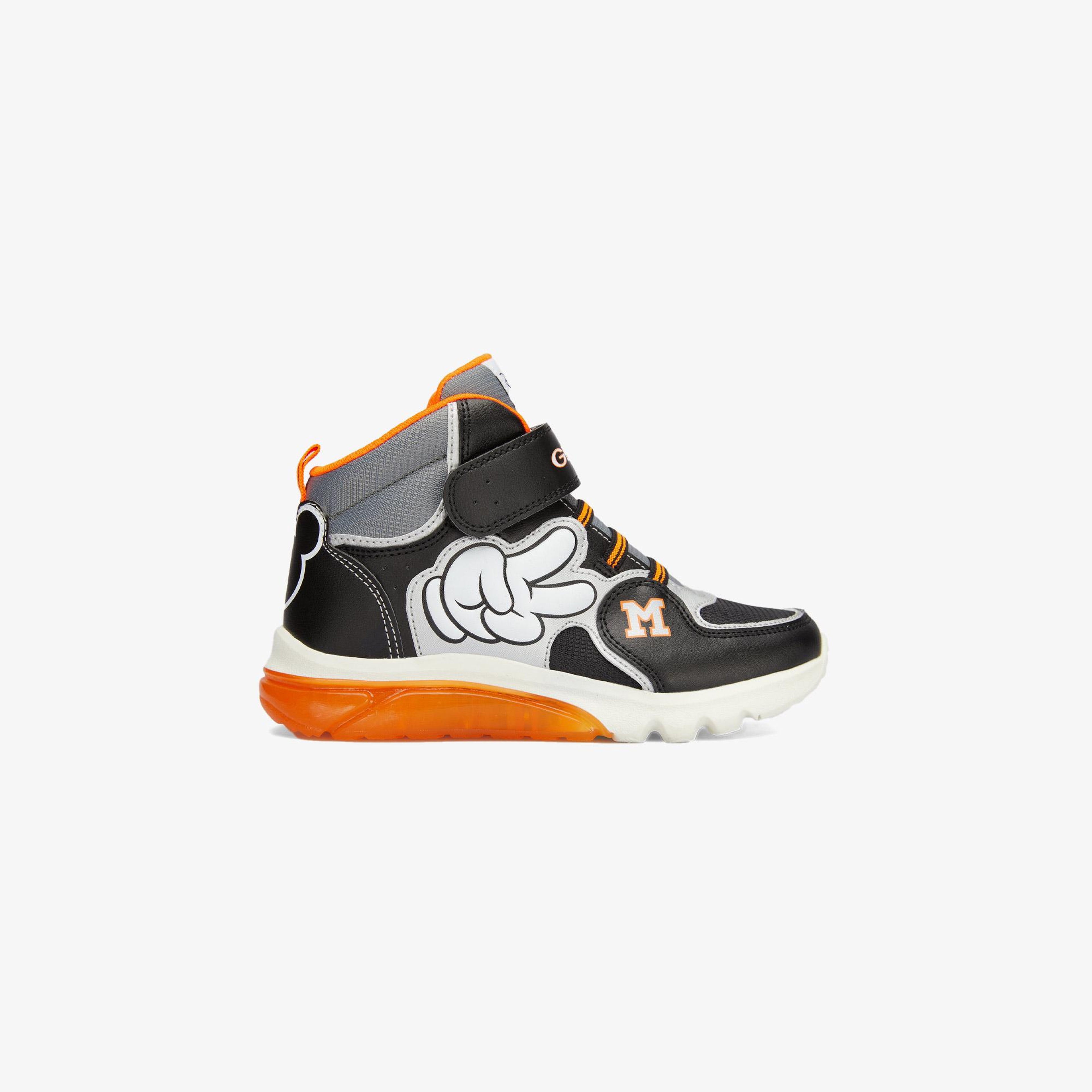 Geox J Ciberdron Çocuk Siyah Sneaker