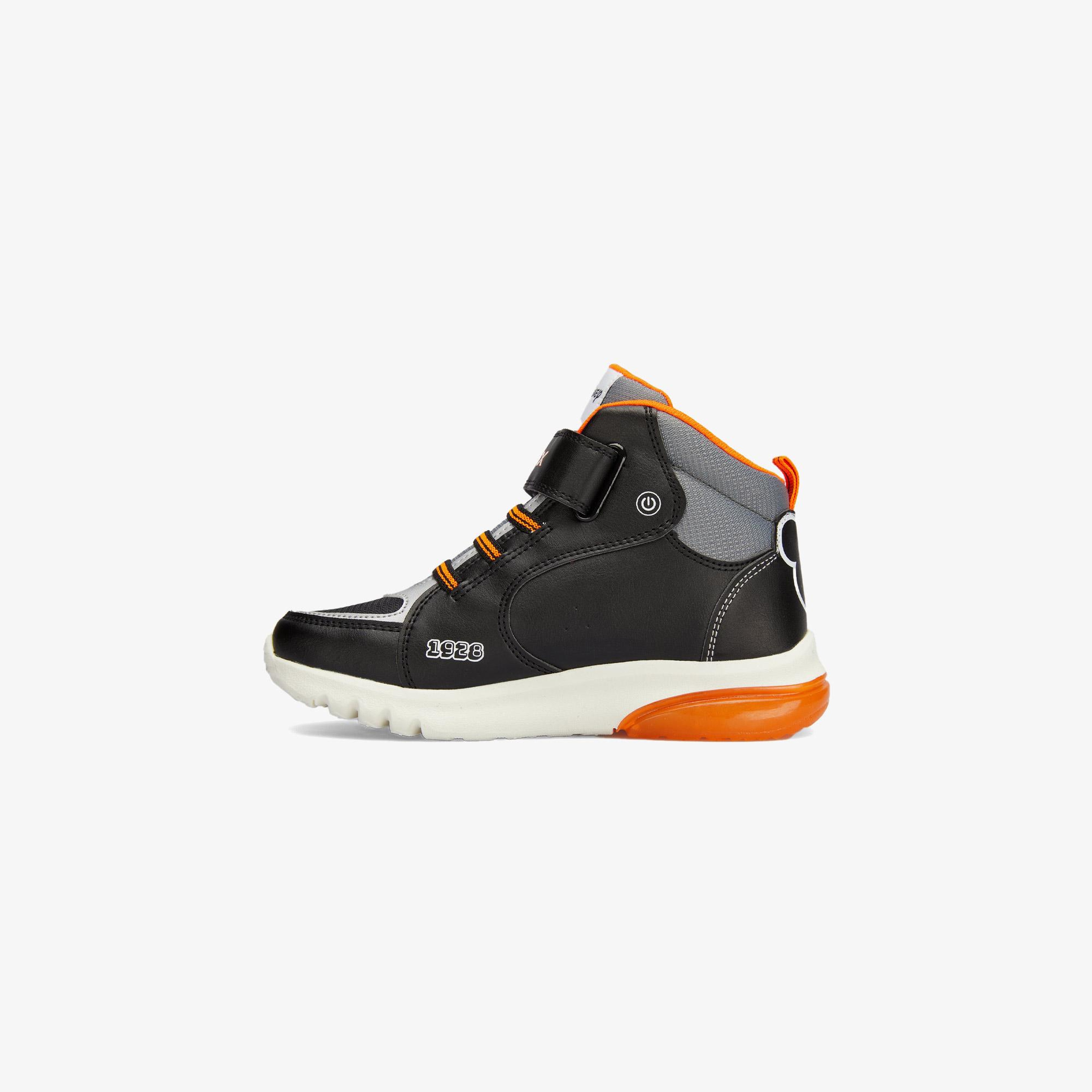 Geox J Ciberdron Çocuk Siyah Sneaker