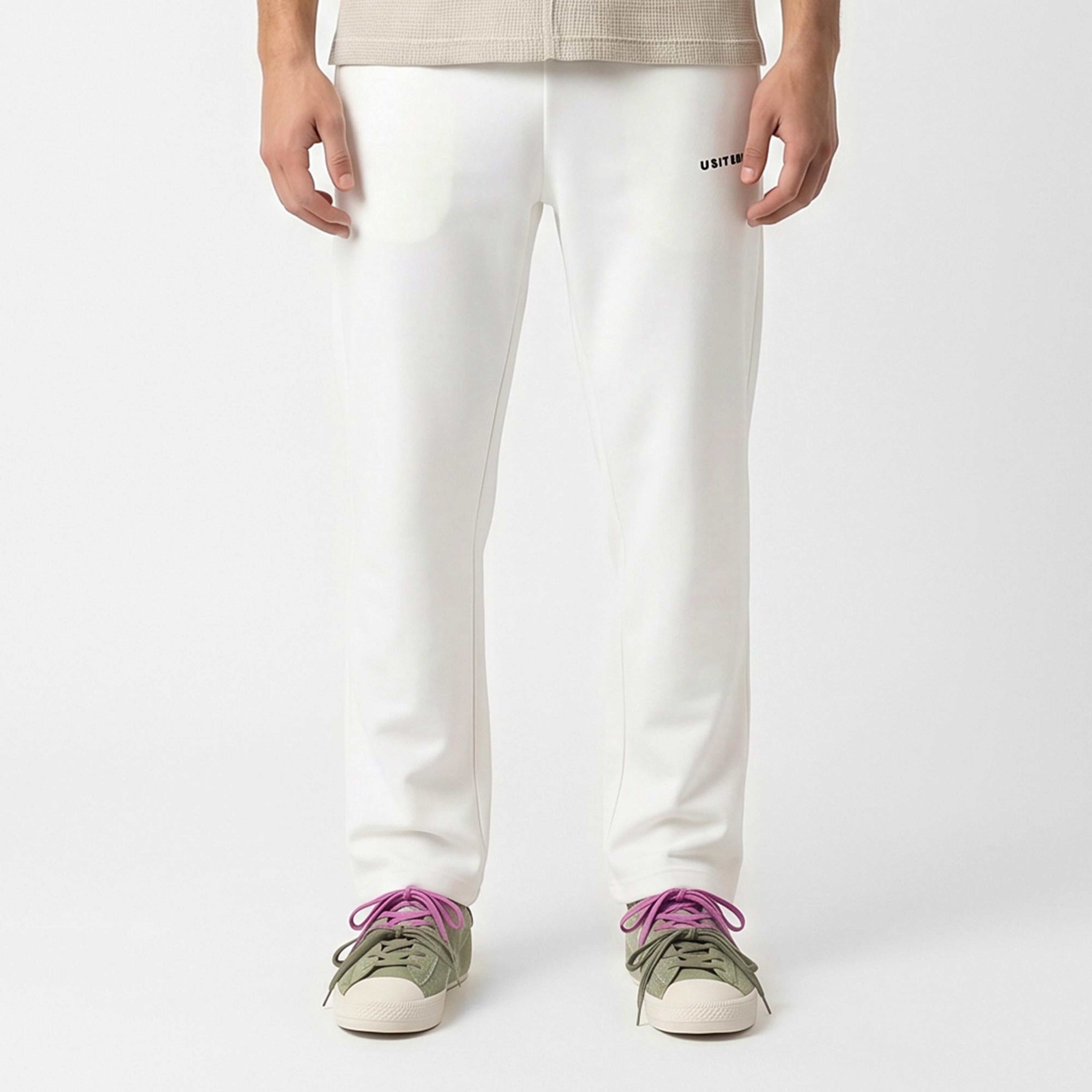 UNITED4 Comfort Fit Erkek Bej Eşofman Altı