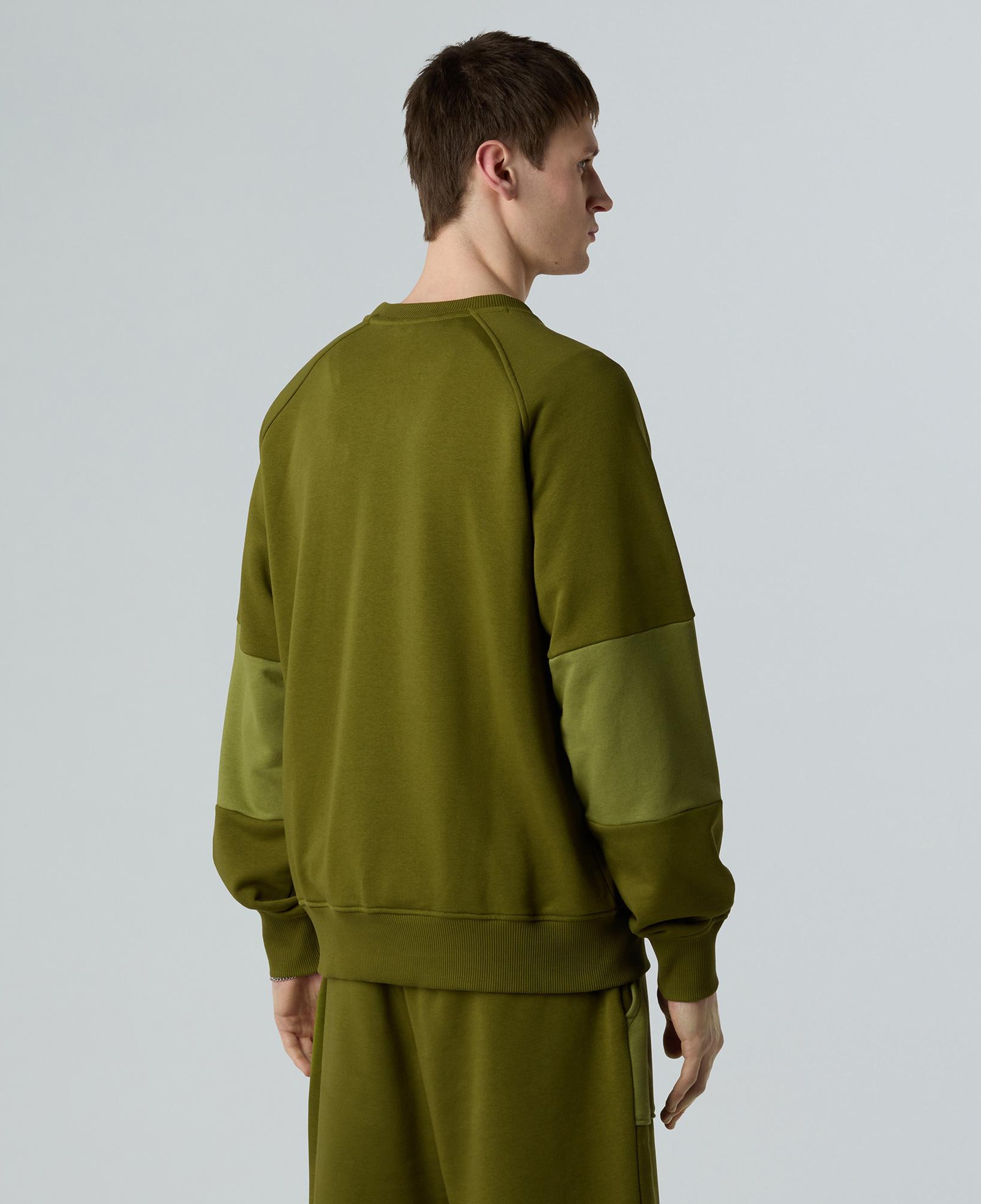 The North Face Terry Relaxed Crew Erkek Haki Sweatshirt