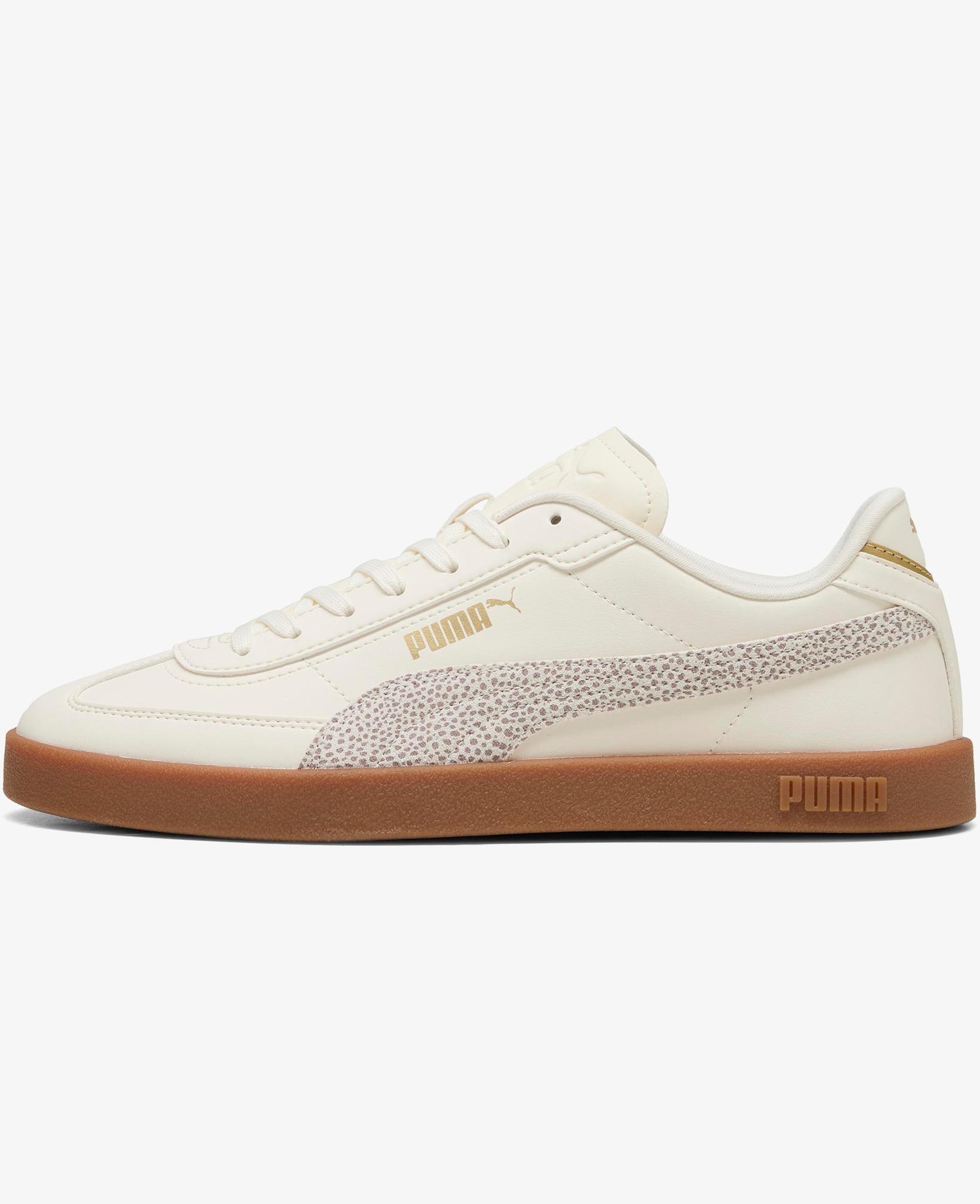 Puma Club II Era Topcat Kadın Krem Spor Ayakkabı