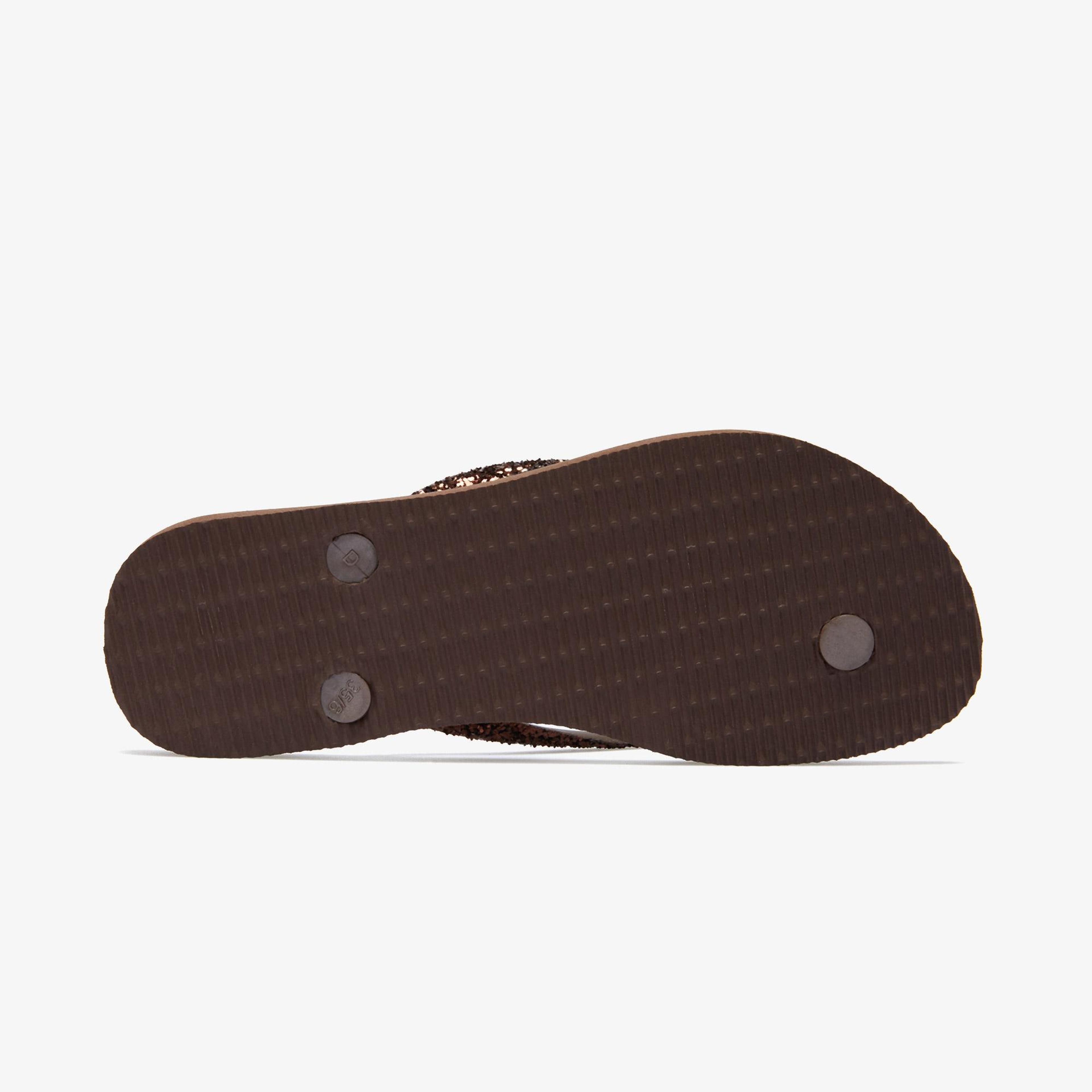 Havaianas Slim Glitter 2 Kadın Kahverengi Terlik