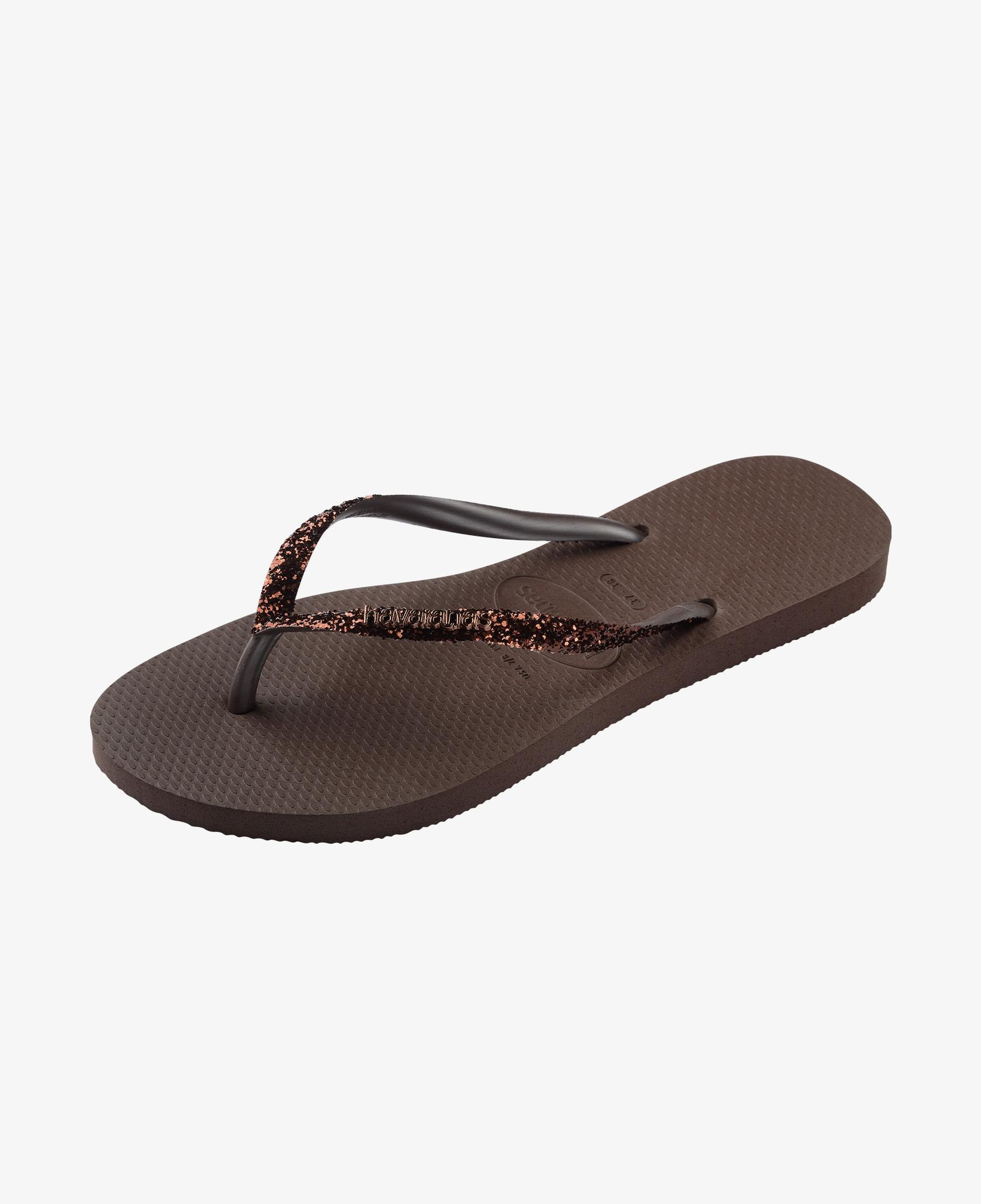 Havaianas Slim Glitter 2 Kadın Kahverengi Terlik