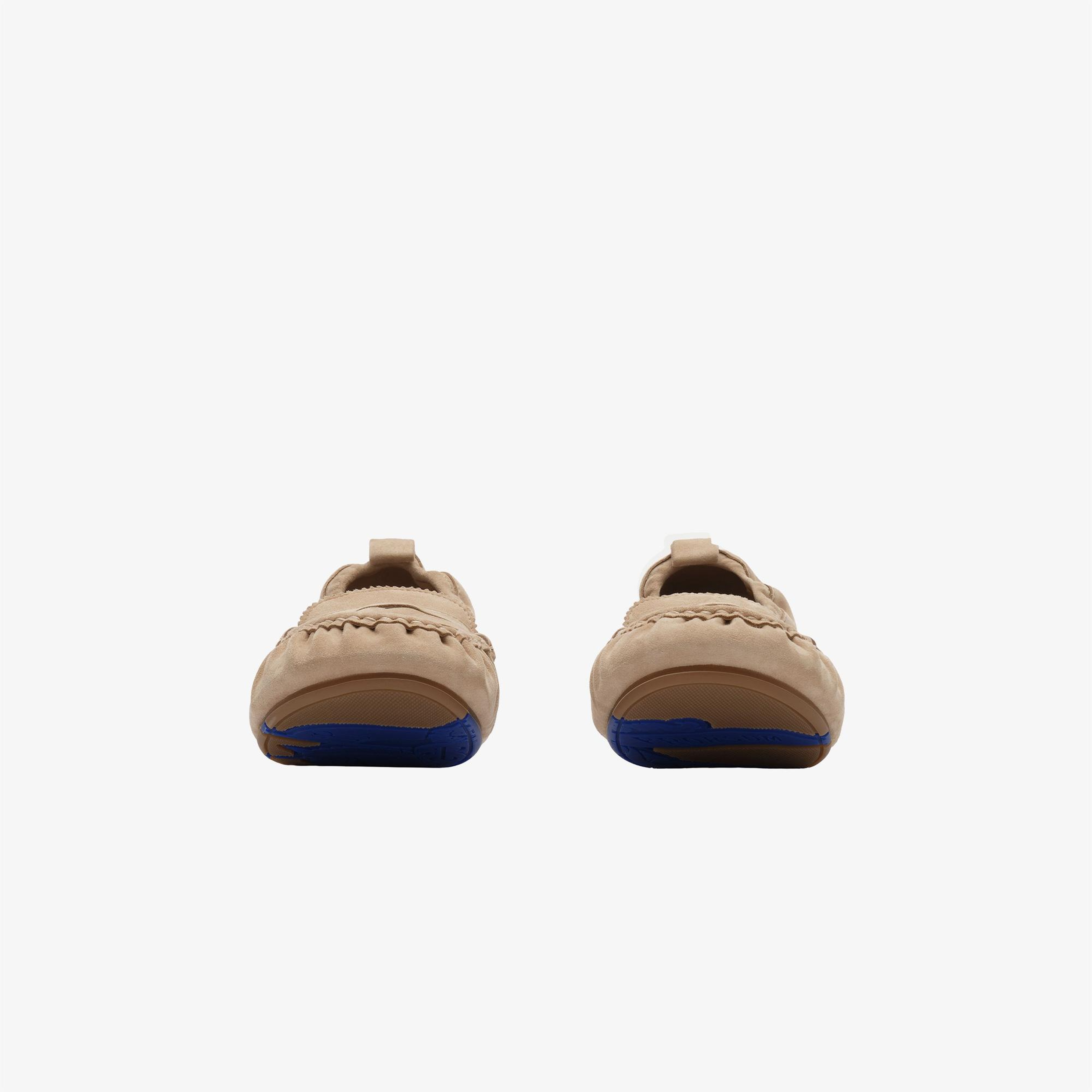 Burberry Fawn Loafer Flat Kadın Bej Loafer