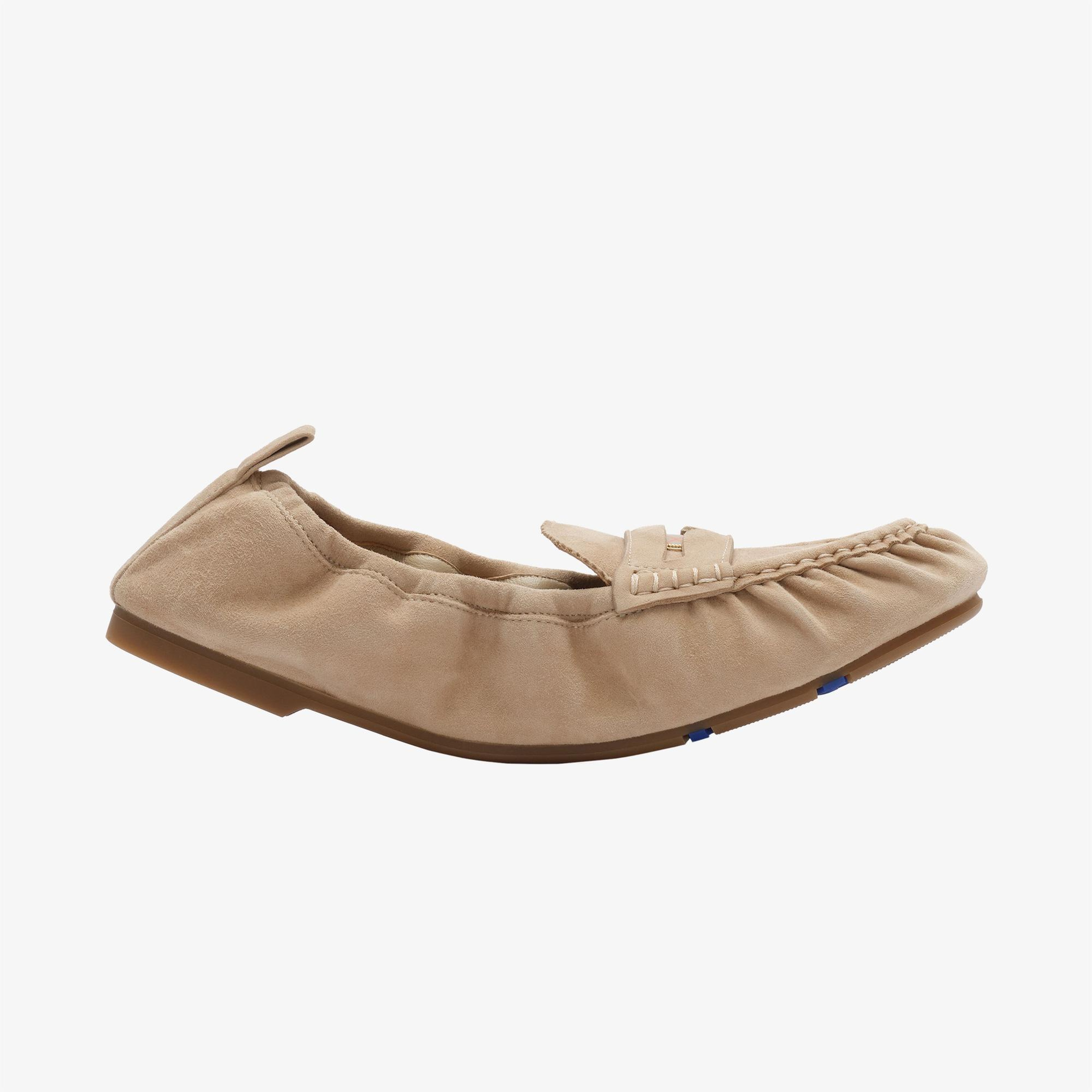 Burberry Fawn Loafer Flat Kadın Bej Loafer