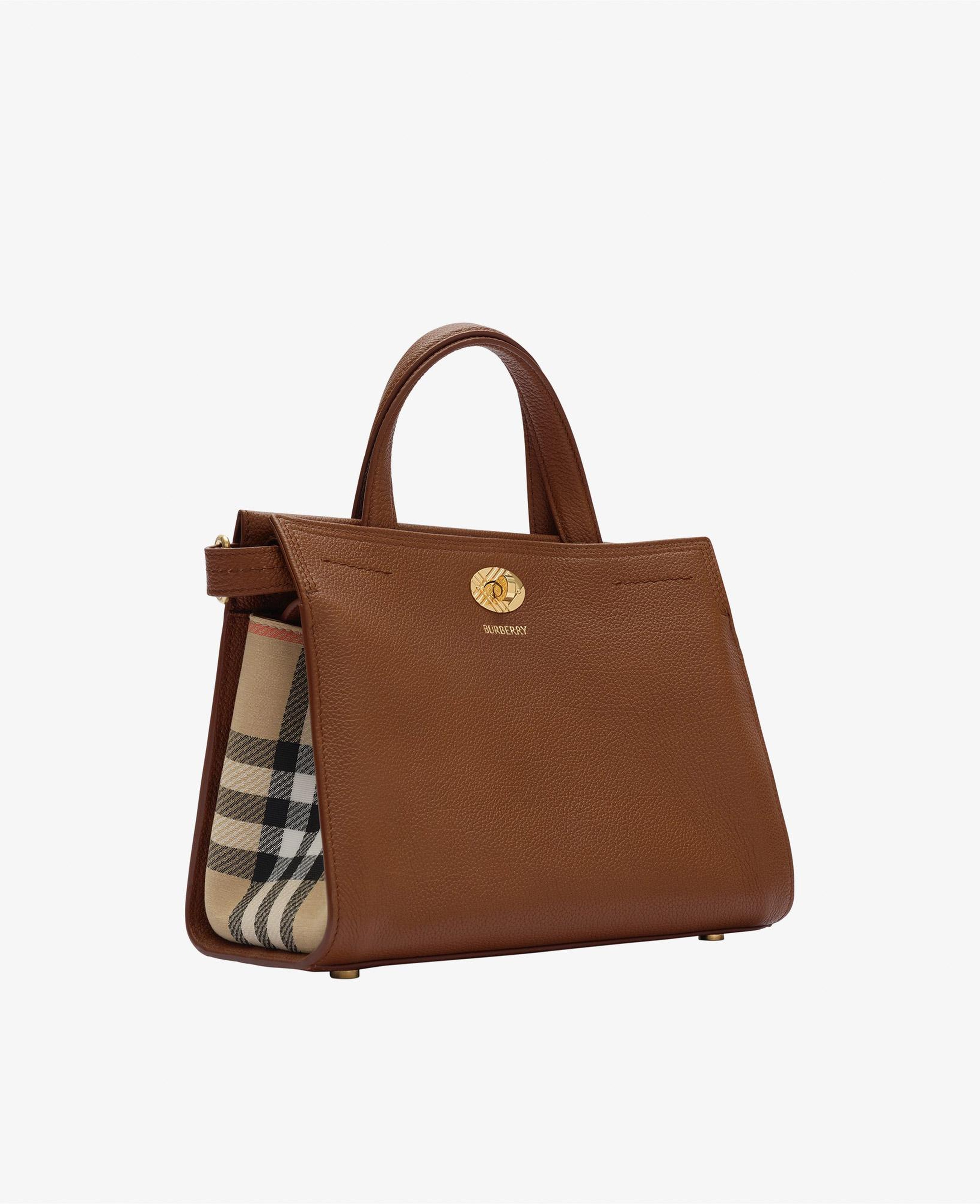 Burberry Cotswolds Check Kadın Kahverengi Omuz Çantası