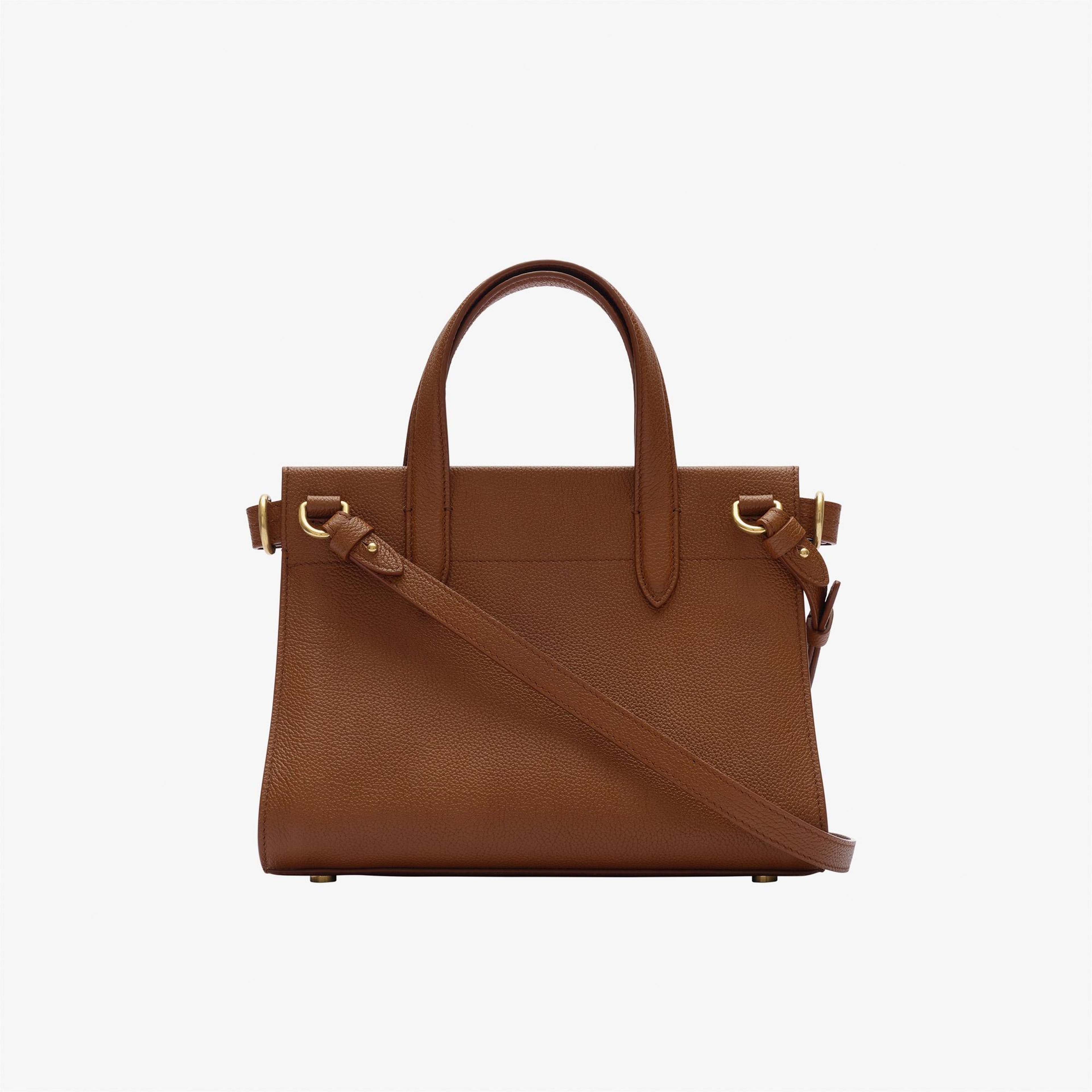 Burberry Cotswolds Check Kadın Kahverengi Omuz Çantası