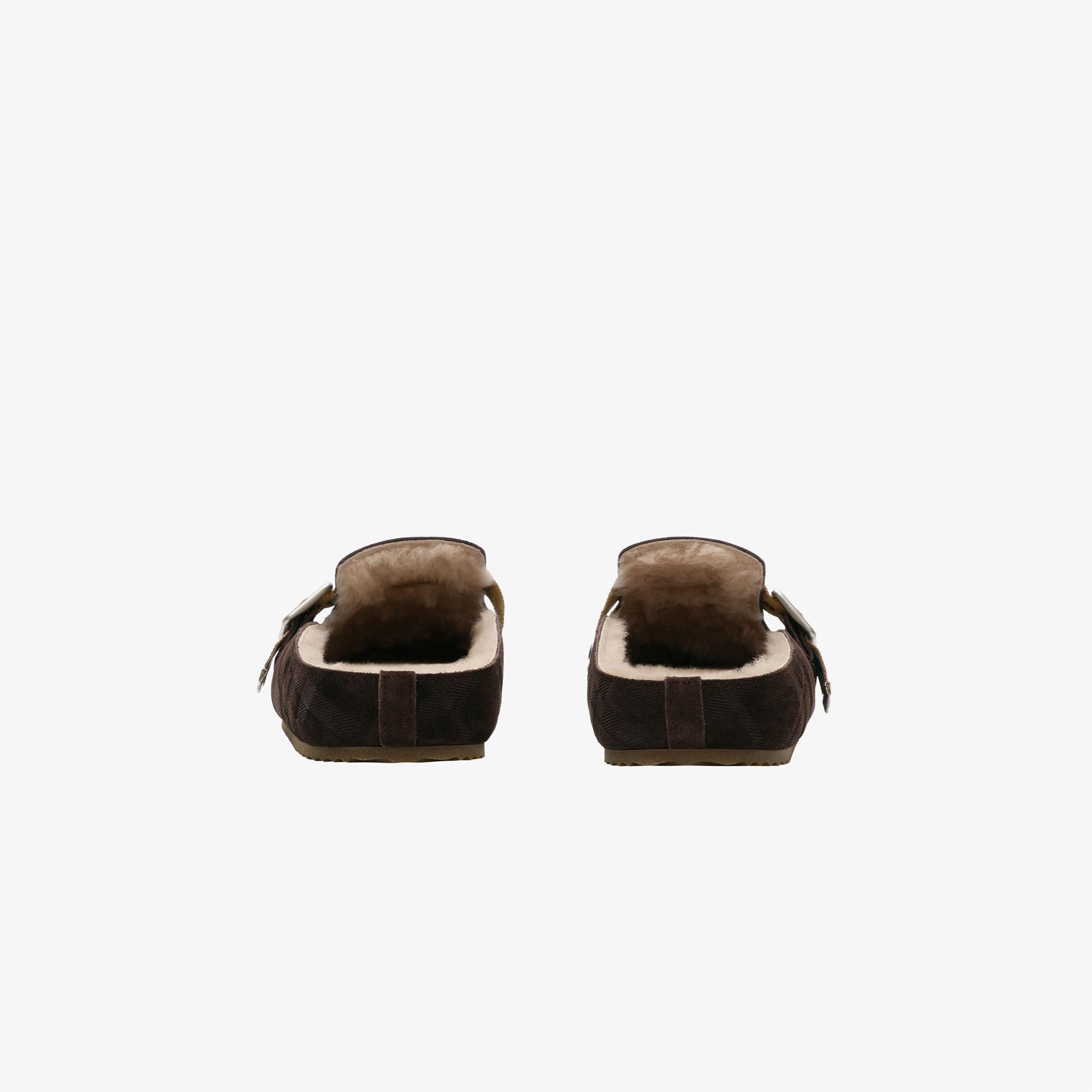 Burberry Urchin Shearling Erkek Kahverengi Terlik