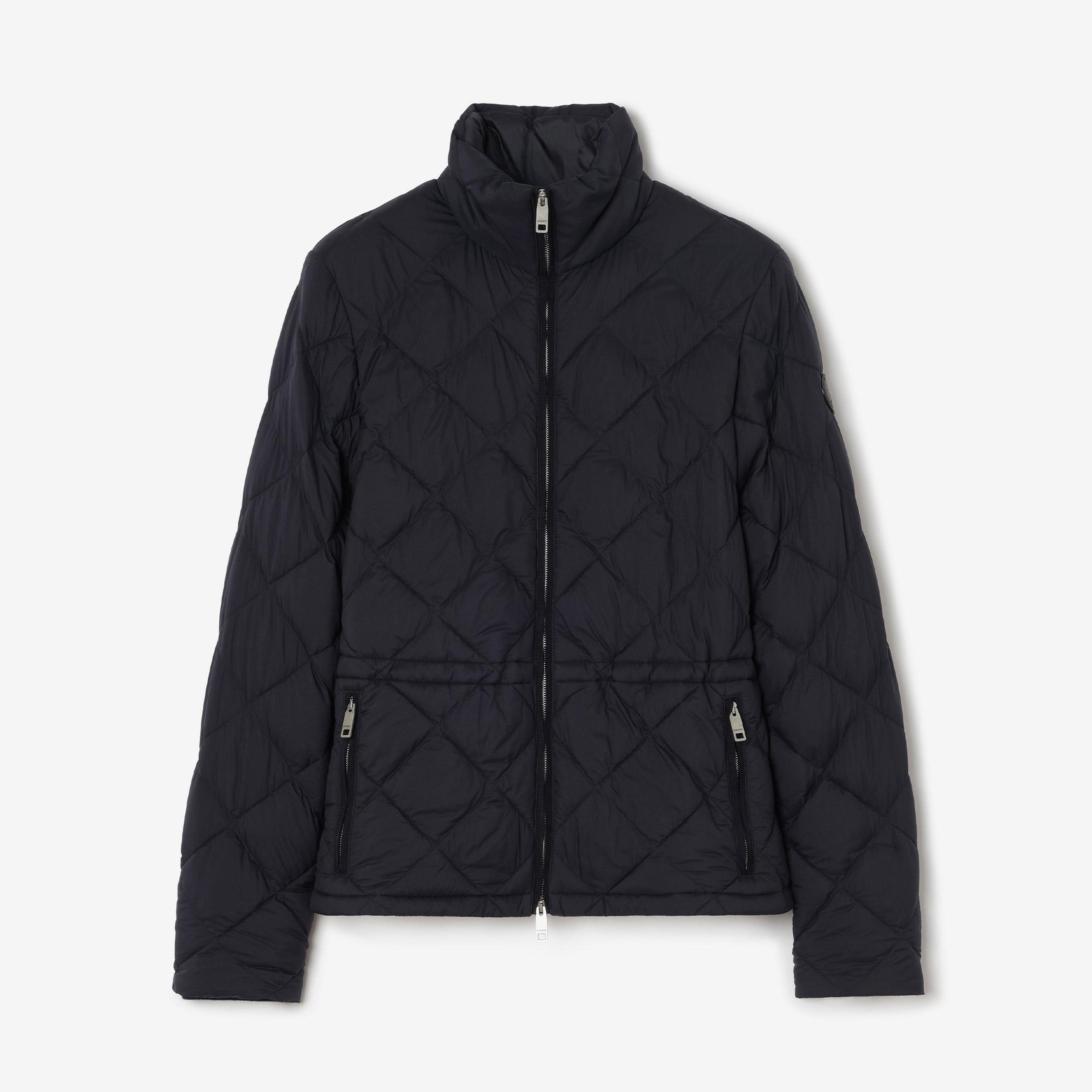 Burberry Leacroft Kadın Lacivert Mont