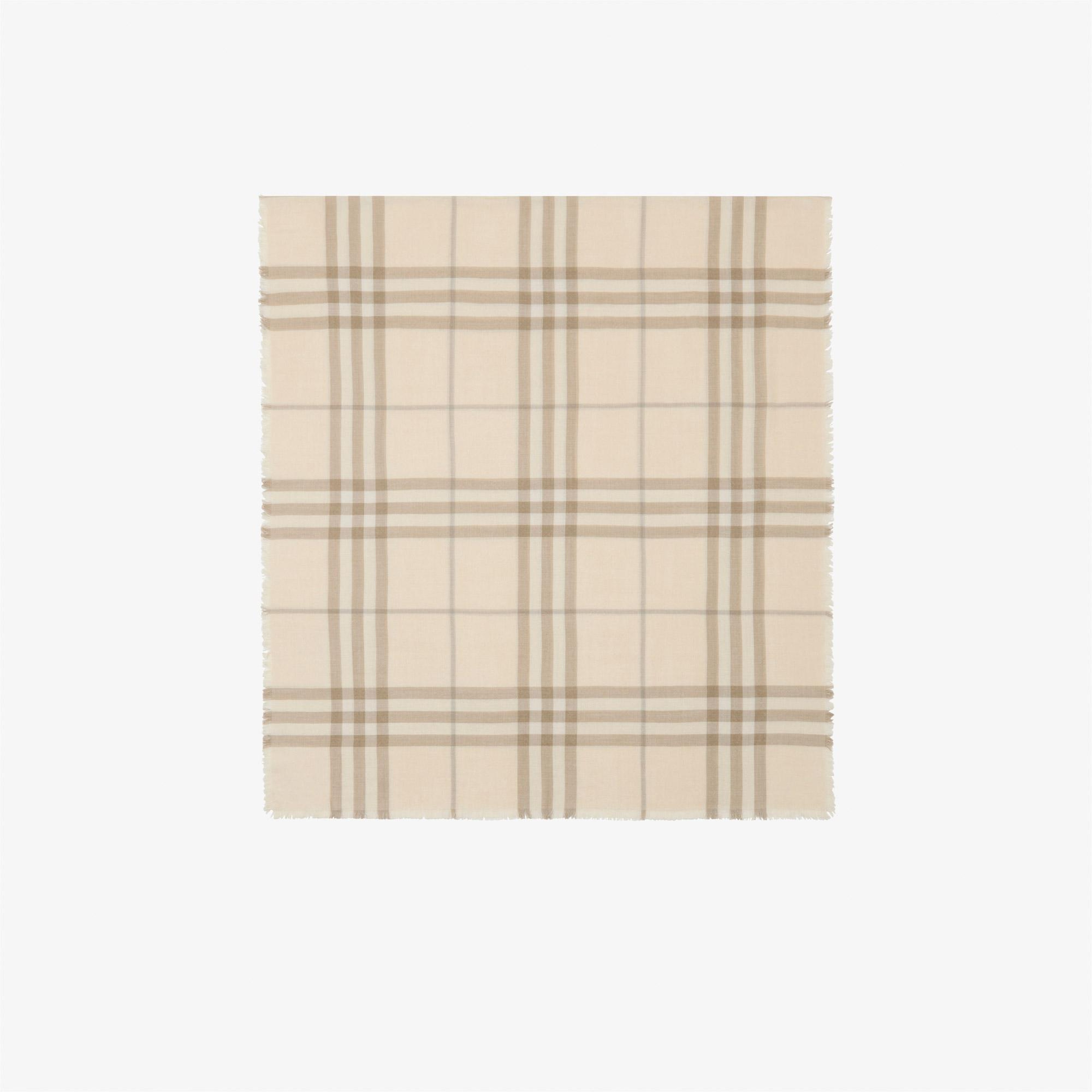 Burberry Med Kadın Krem Atkı