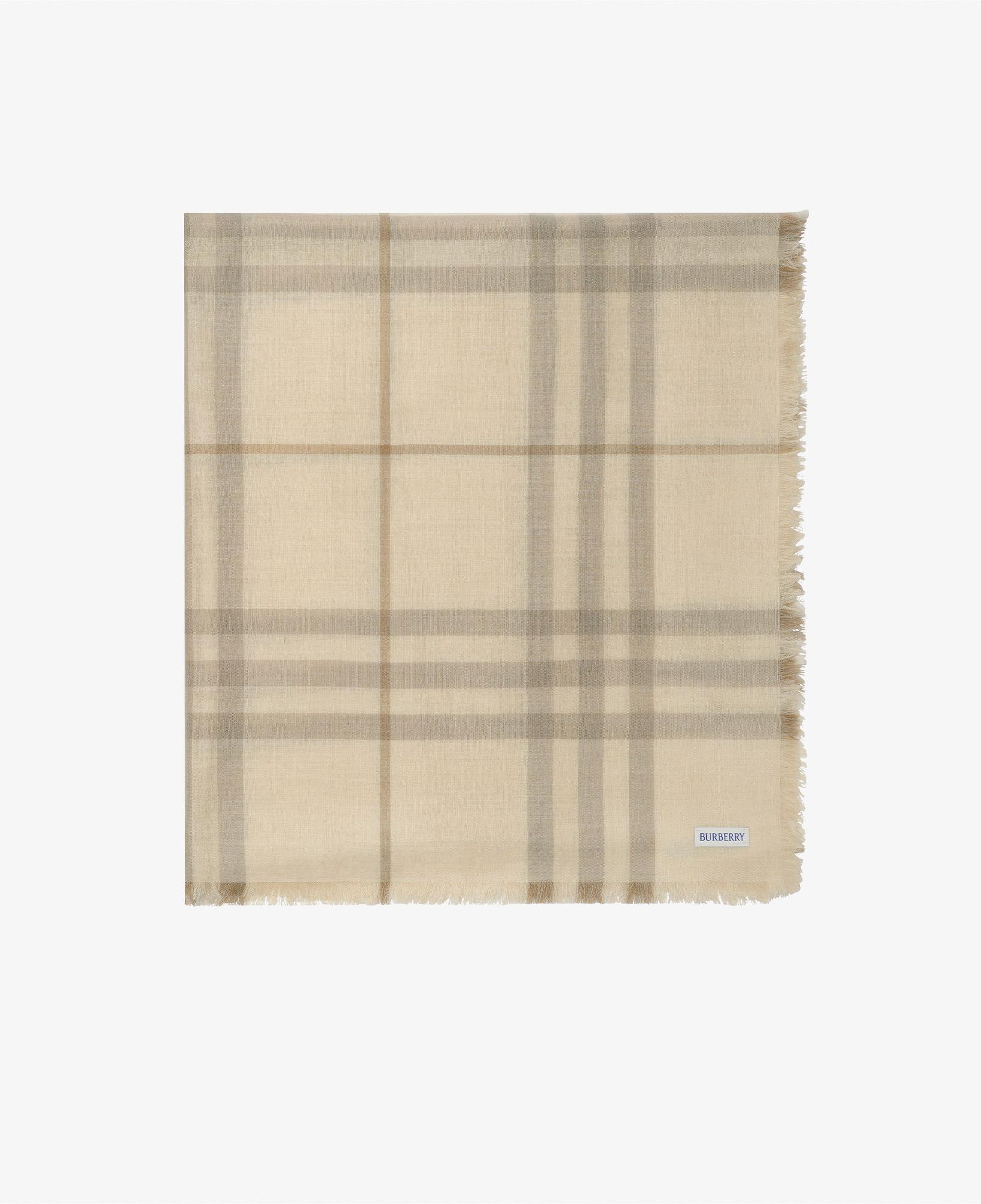 Burberry Med Kadın Krem Atkı