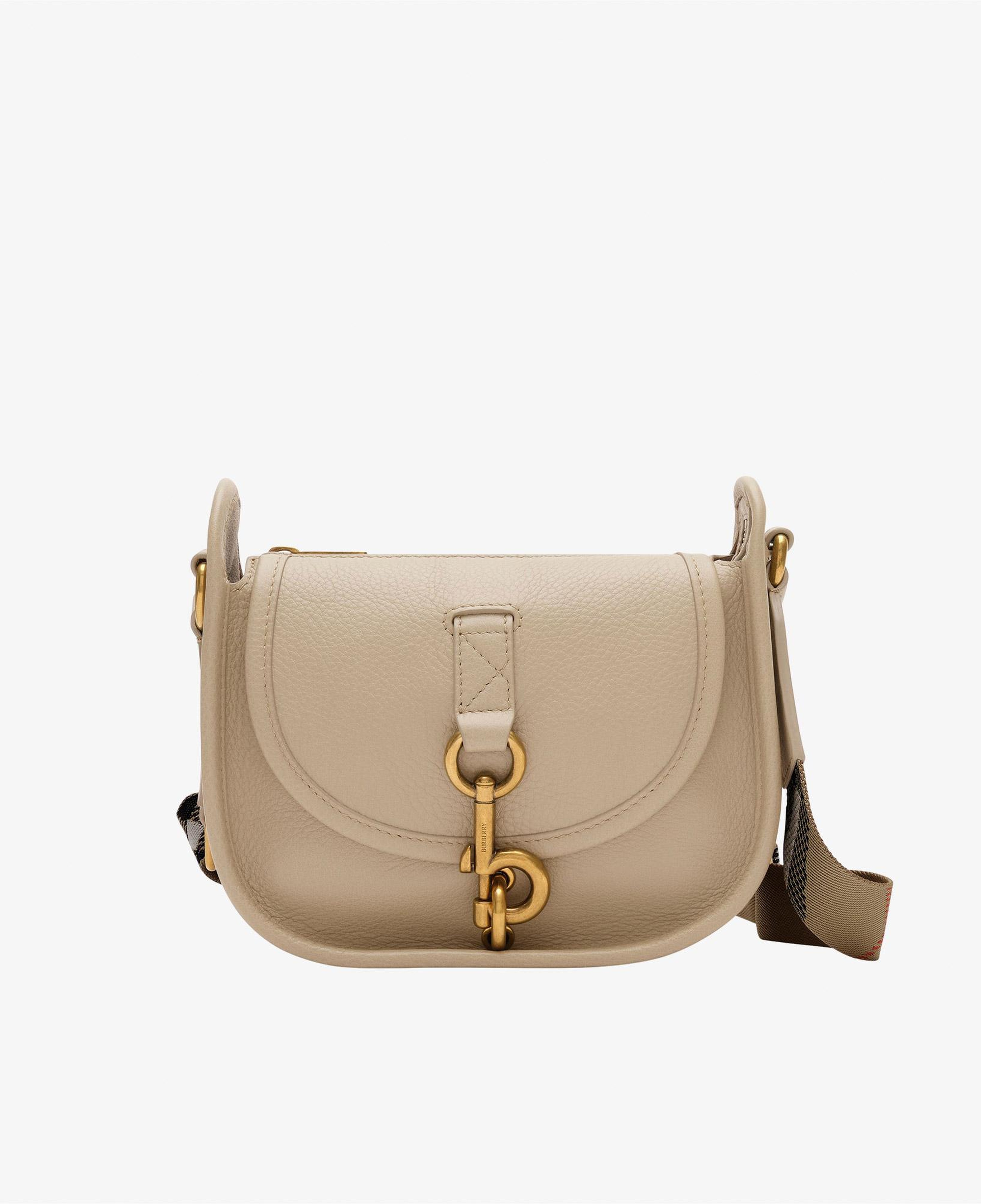 Burberry B Clip Messenger Lgl Kadın Krem Omuz Çantası