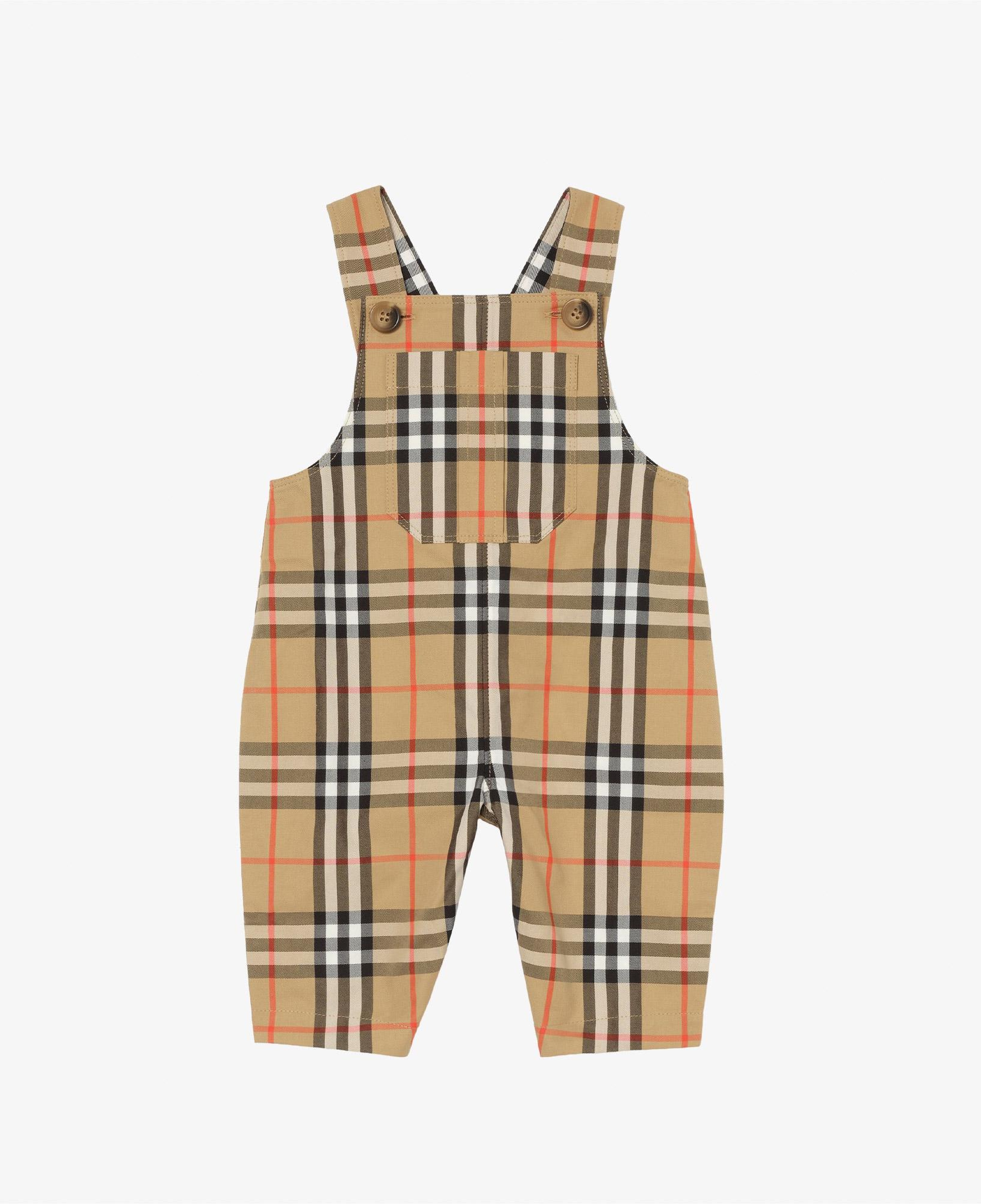 Burberry Darwin Check 3'lü Çocuk Bej Hediye Seti